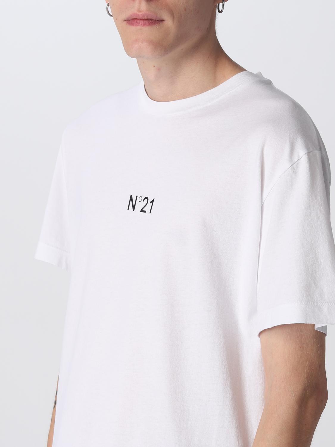 N° 21 T-SHIRT: T-shirt men N° 21, White - Img 4
