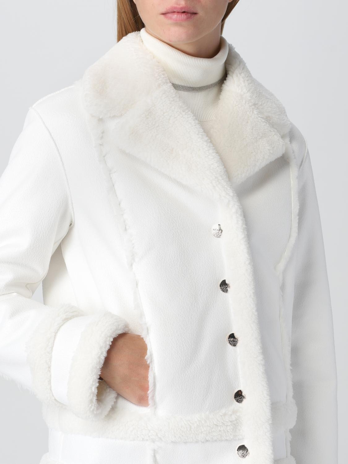 LIU JO JACKE: Jacke damen Liu Jo, Ivory - Img 4