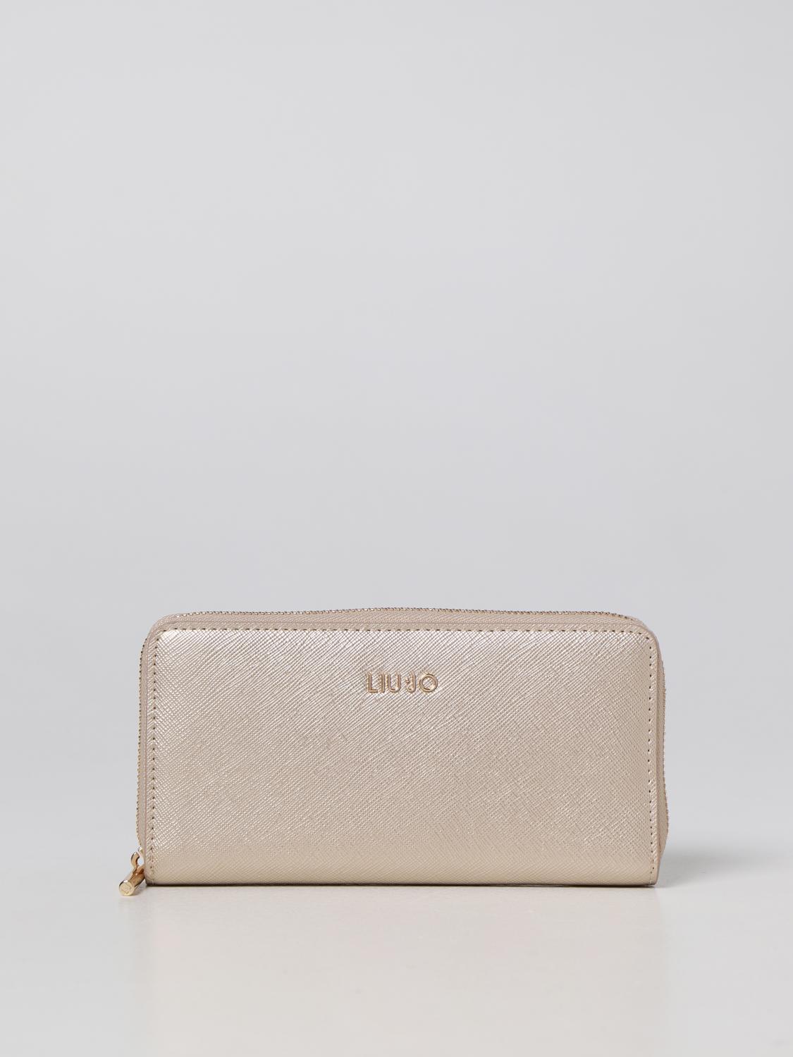 LIU JO: Wallet women Gold Liu Jo wallet NF2215E0087 online at
