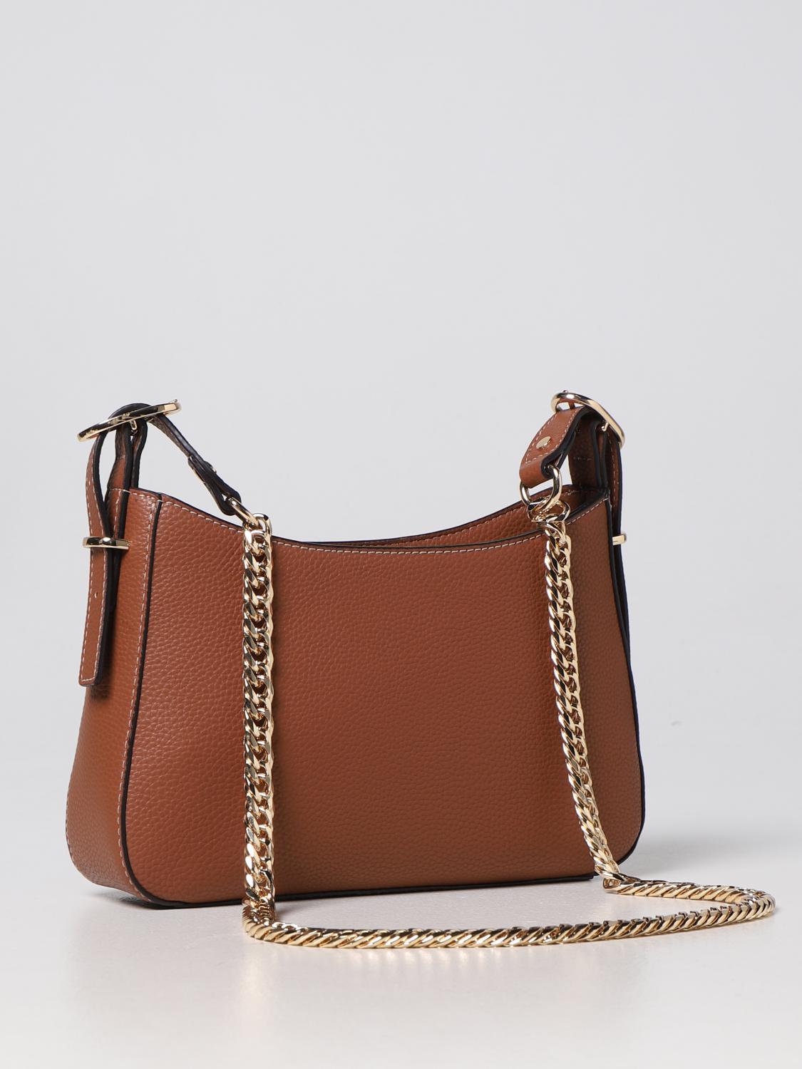 LIU JO BORSA A SPALLA: Borsa Liu Jo in ecopelle martellata, Cuoio - Img 2