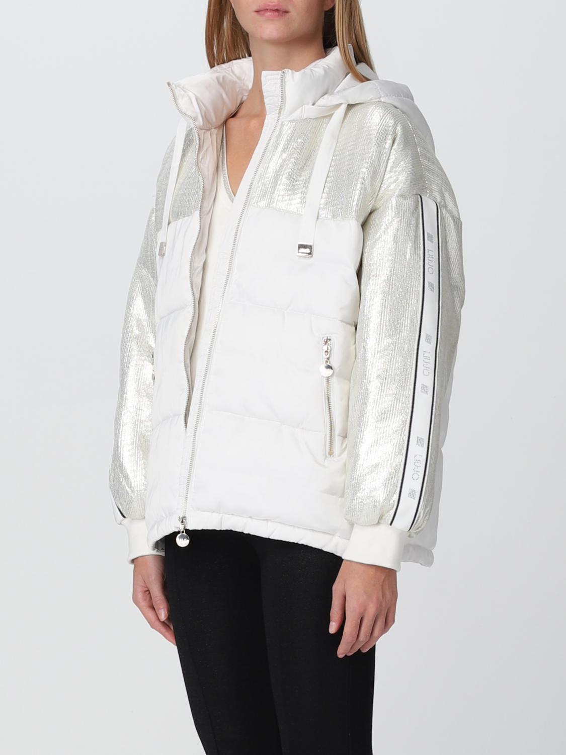 LIU JO: Jacket women - Ivory | Liu Jo jacket TF2259T4558
