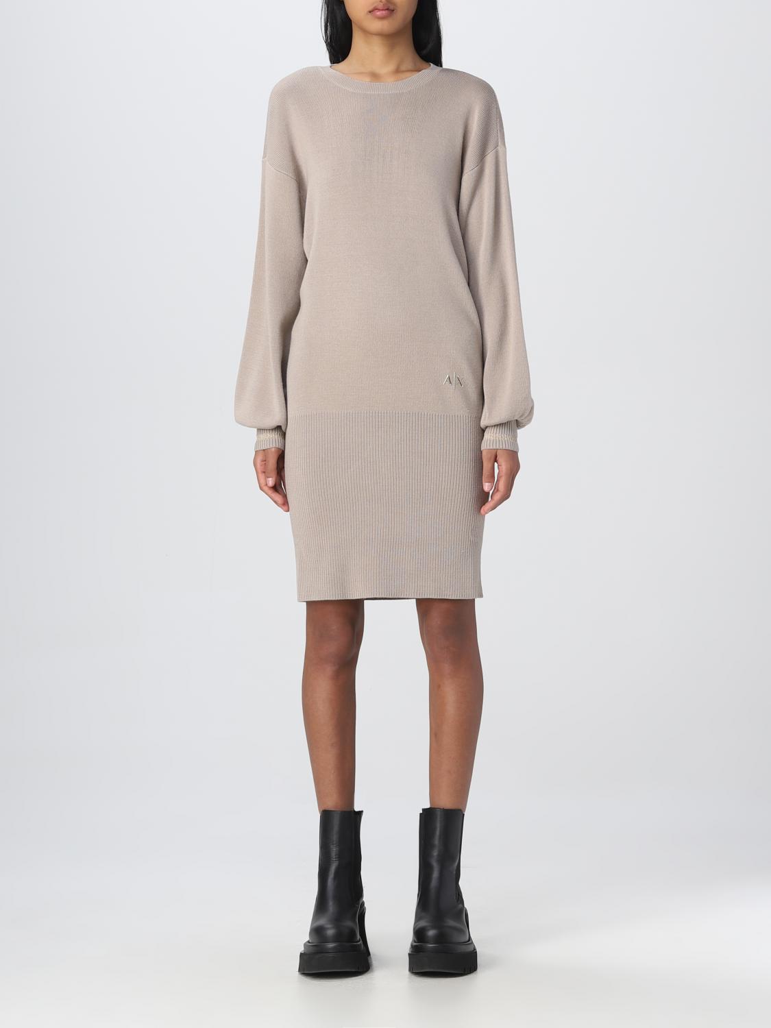 ARMANI EXCHANGE: Abito donna Beige Abito Armani Exchange