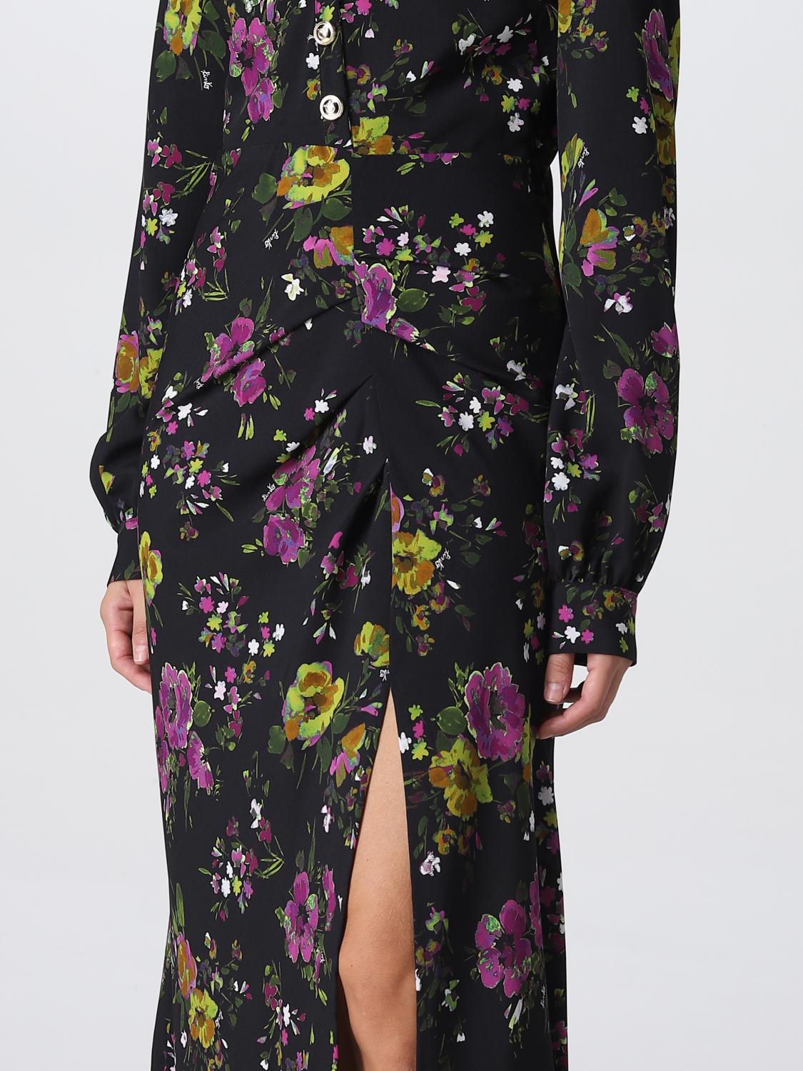 pinko flower dress Pinko Floral V-neck Mini Dress