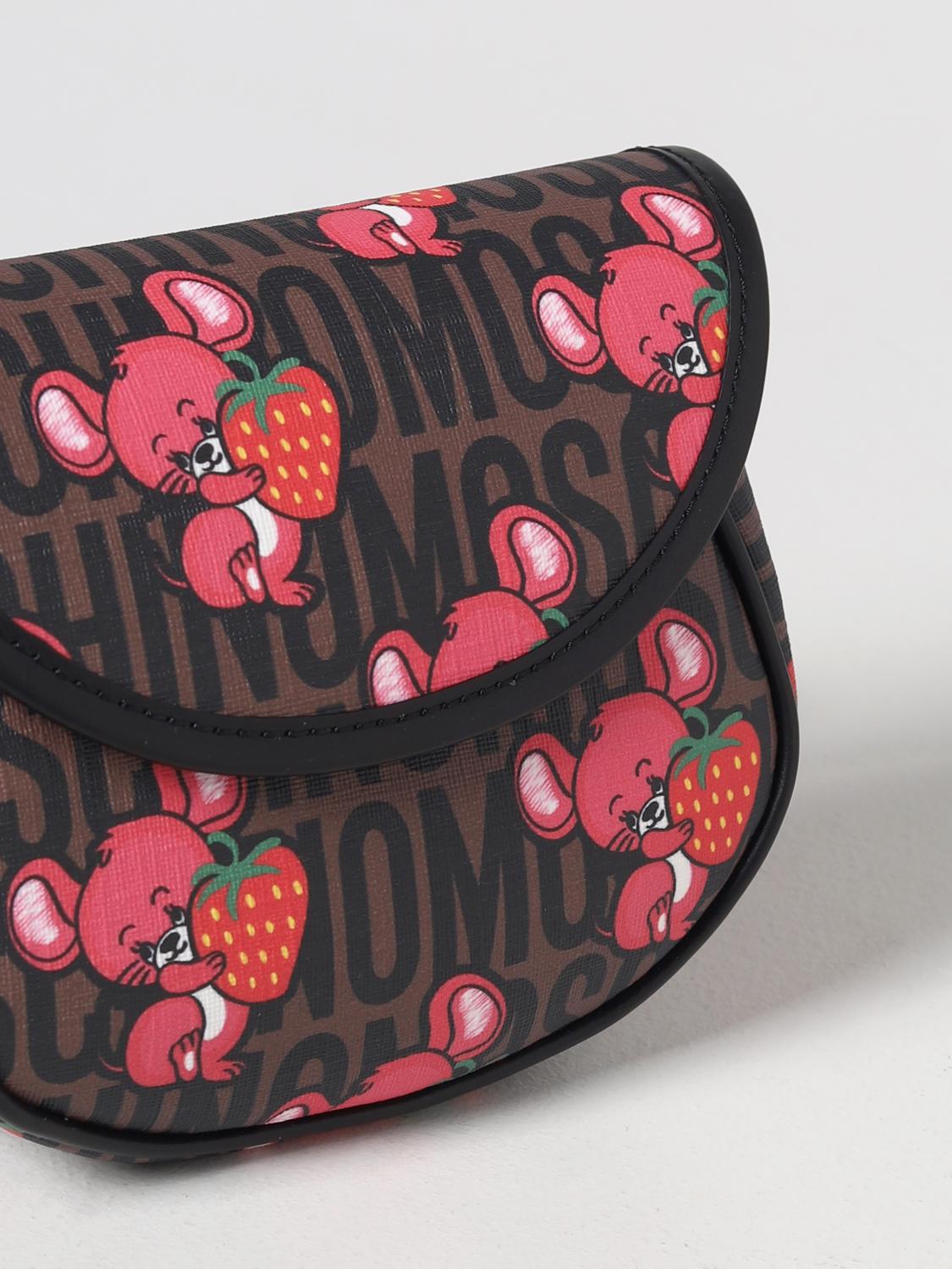 MOSCHINO COUTURE BORSA MINI: Borsa Moschino Couture in pelle sintetica, Fantasia - Img 3