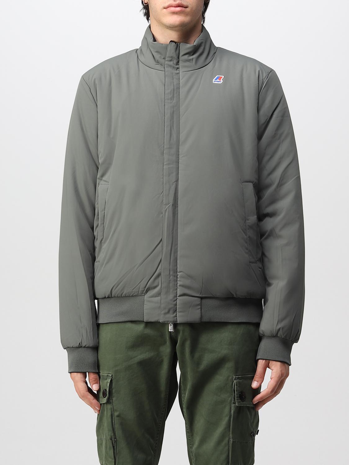 K-WAY JACKET: Coat men K-way, Black - Img 1