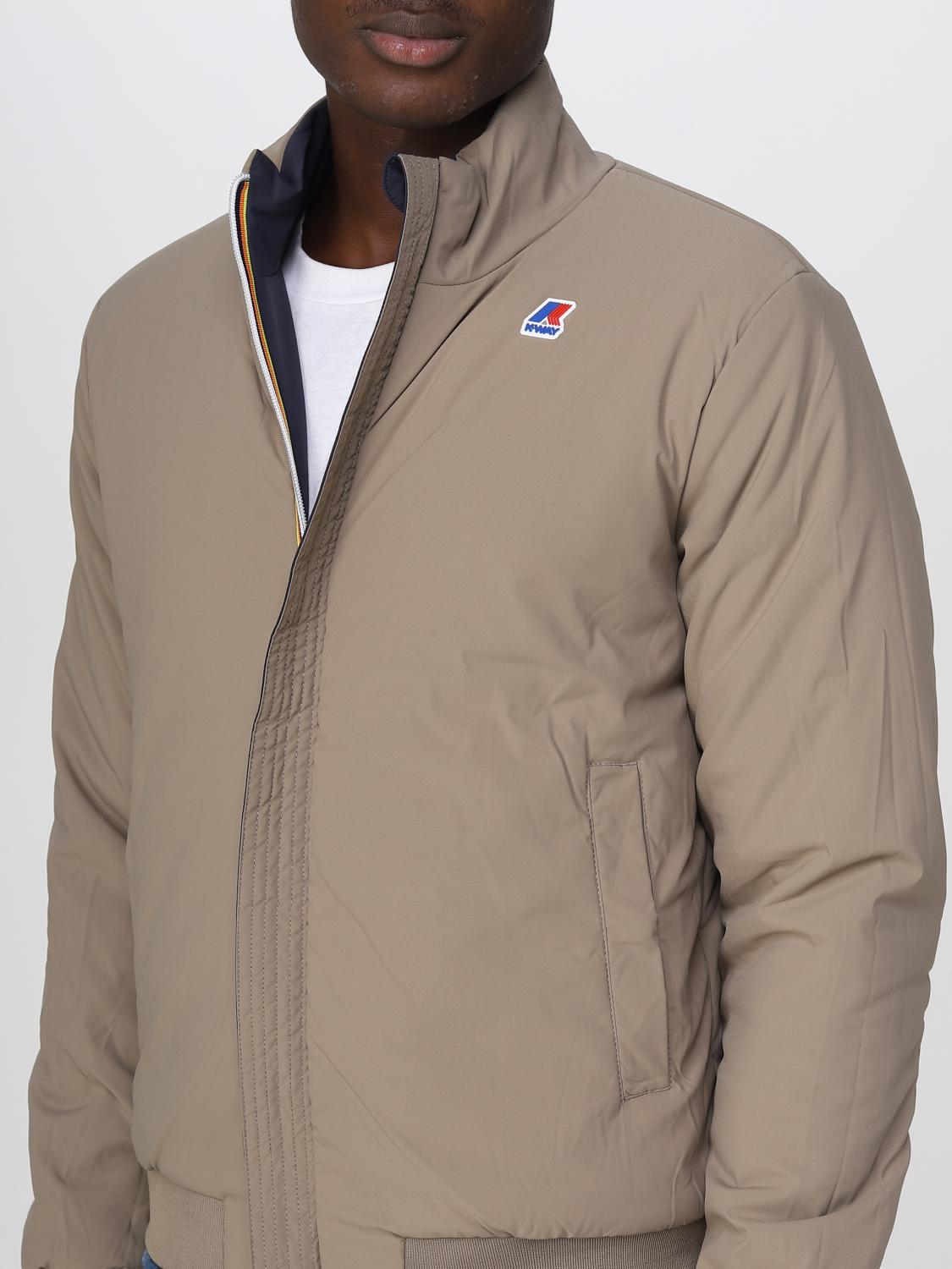 K-WAY JACKET: Coat men K-way, Blue - Img 4