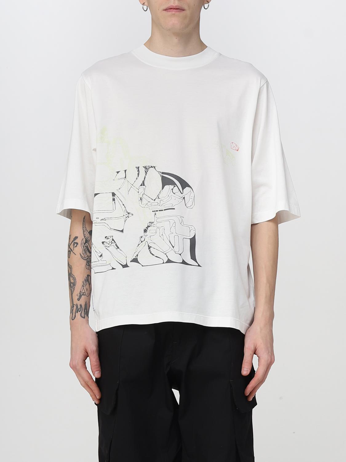 STONE ISLAND SHADOW PROJECT T-SHIRT: T-shirt herren Stone Island Shadow Project, Weiß - Img 1