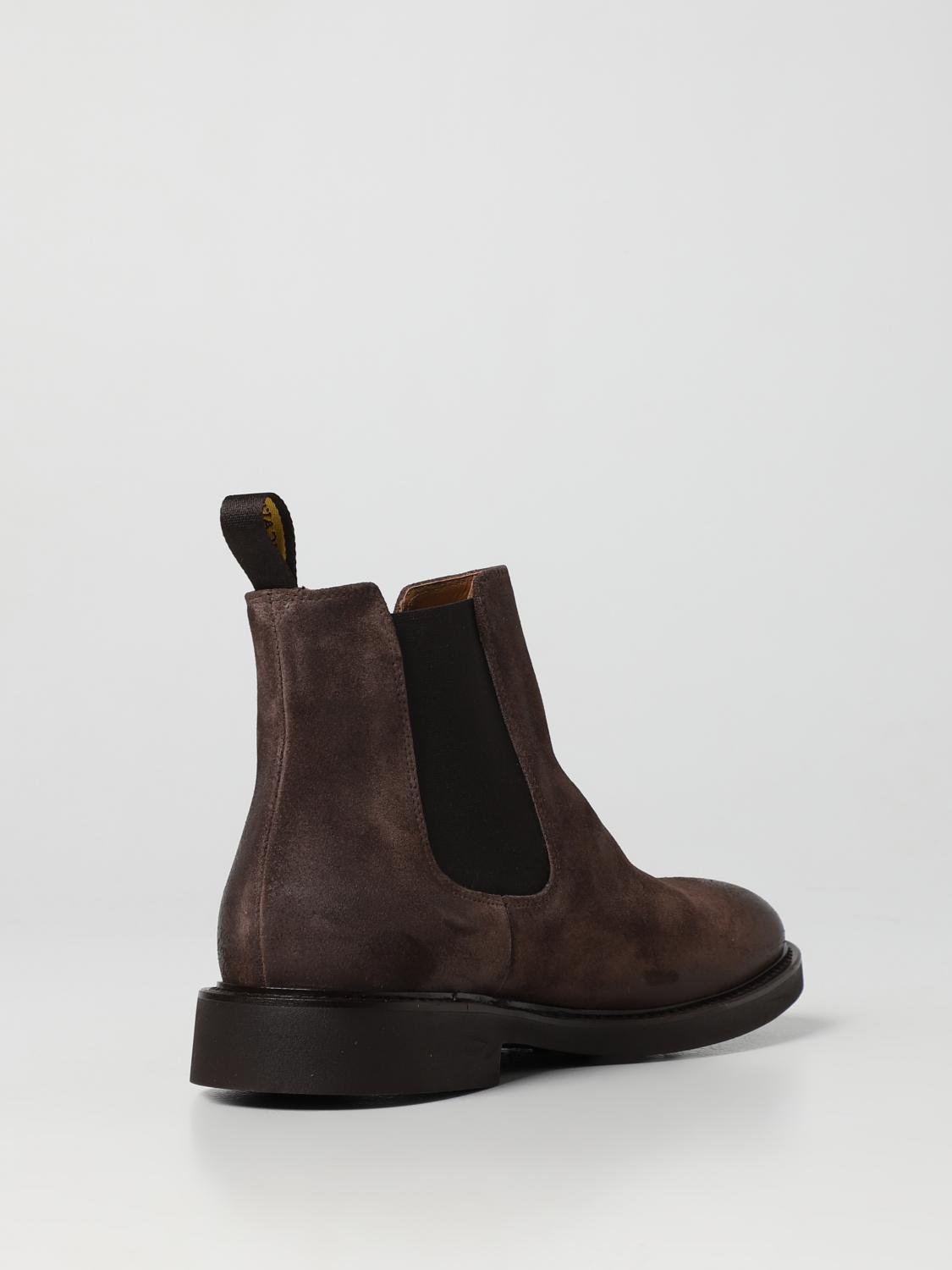 DOUCAL'S STIEFELETTEN: Schuhe herren Doucal's, Braun - Img 3