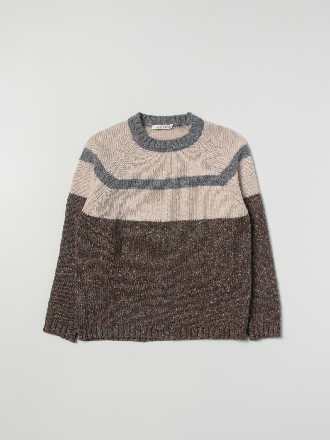 ZHOE & TOBIAH PULLOVER: Pullover kinder Zhoe & Tobiah, Tabak - Img 1
