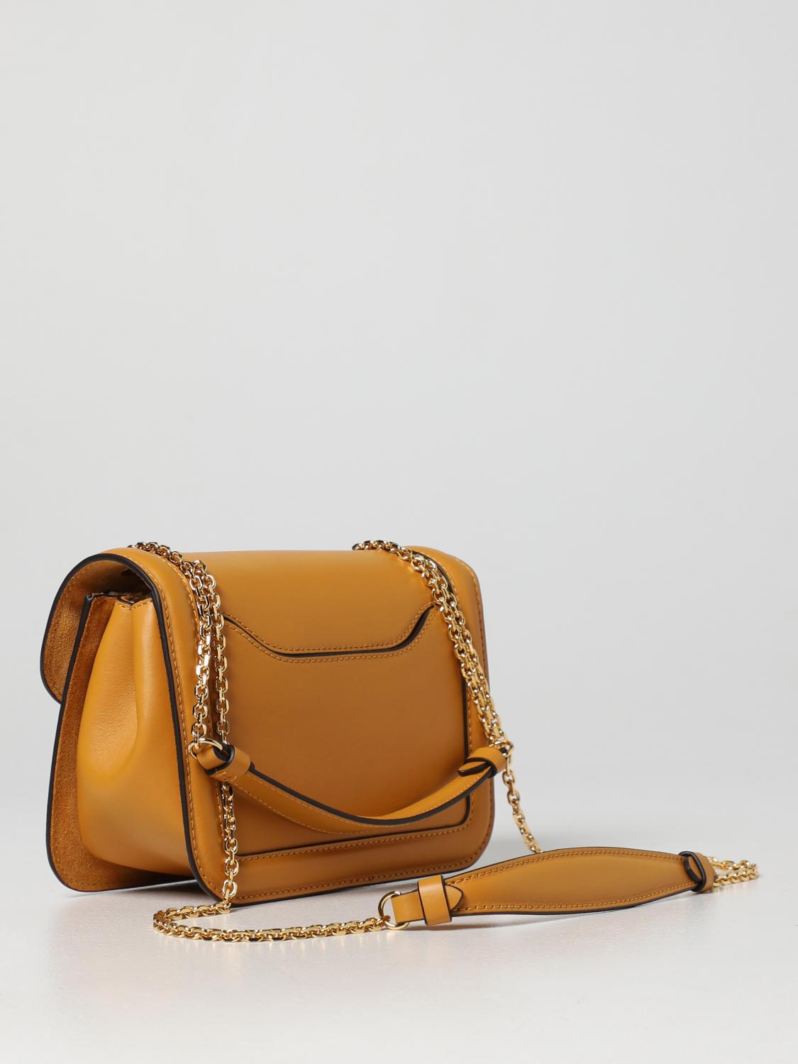 COCCINELLE BORSA MINI: Borsa Coccinelle in pelle liscia, Marrone - Img 2