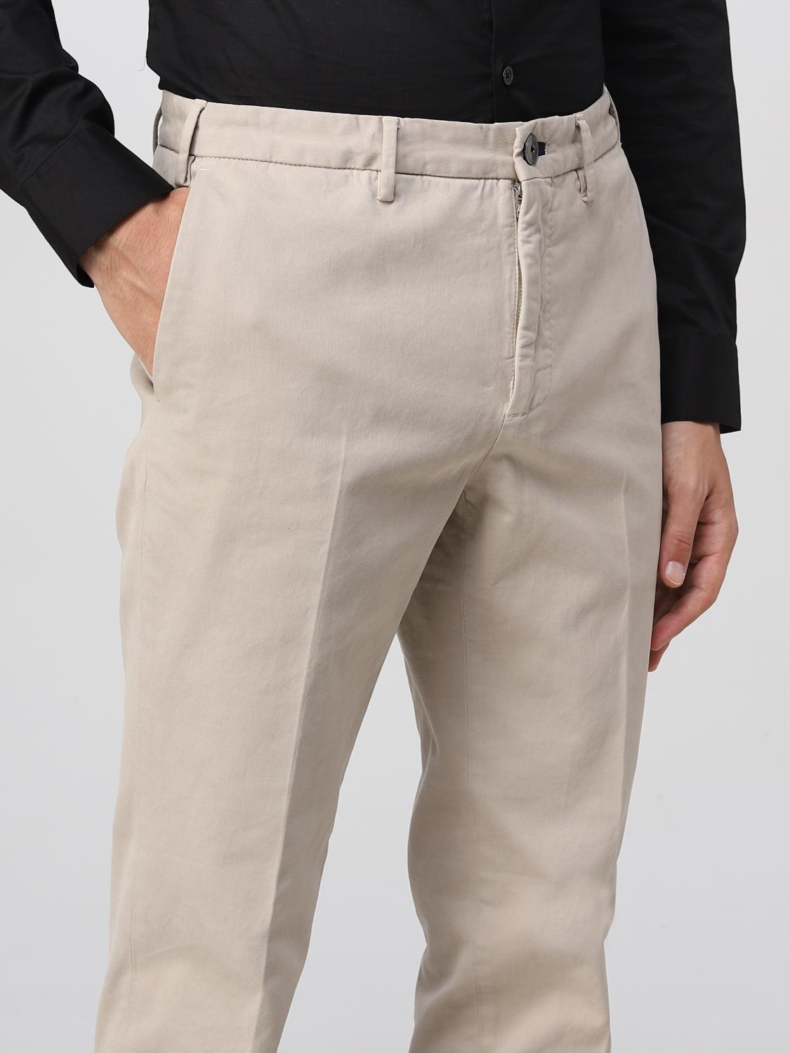 INCOTEX PANTS: Pants men Incotex, Beige - Img 3