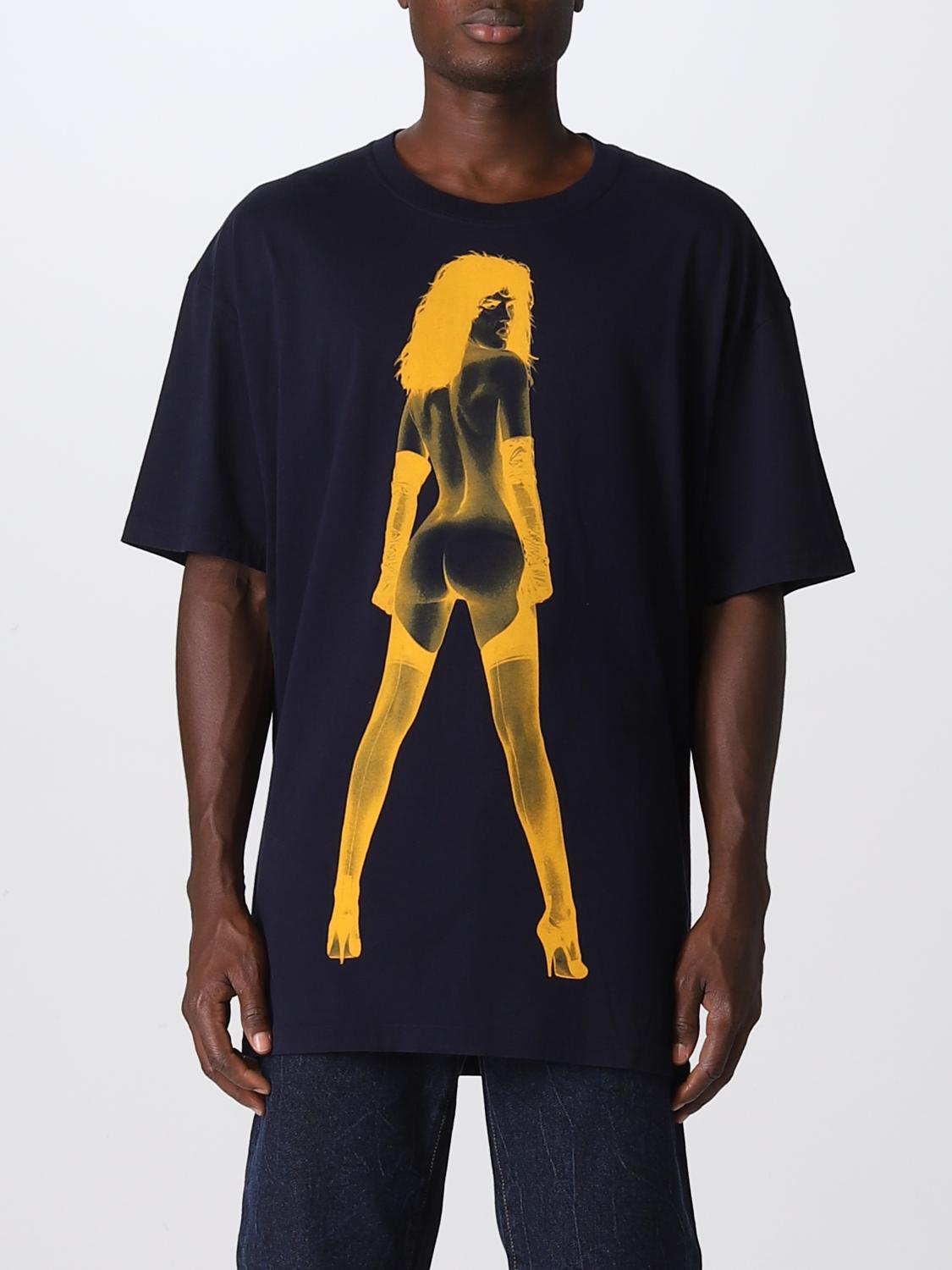VIVIENNE WESTWOOD T-SHIRT: T-shirt men Vivienne Westwood, Blue - Img 1
