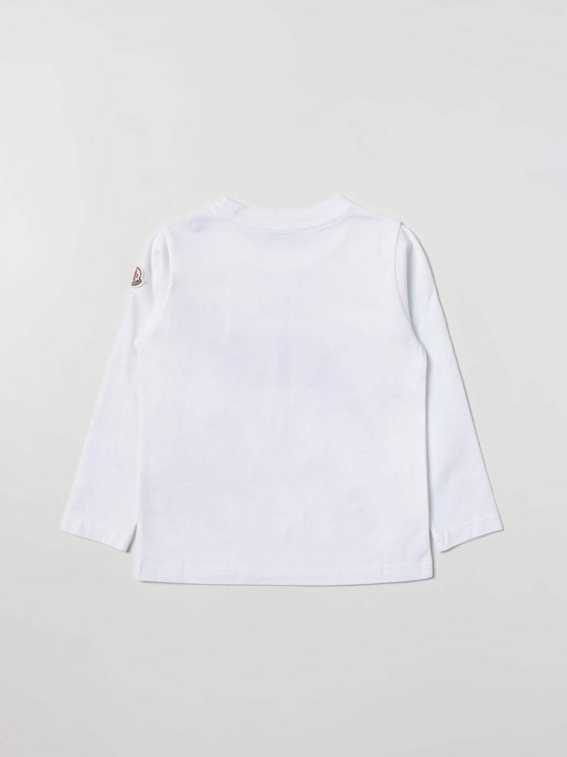 MONCLER CAMISETA: Camiseta niños Moncler, Blanco - Img 2