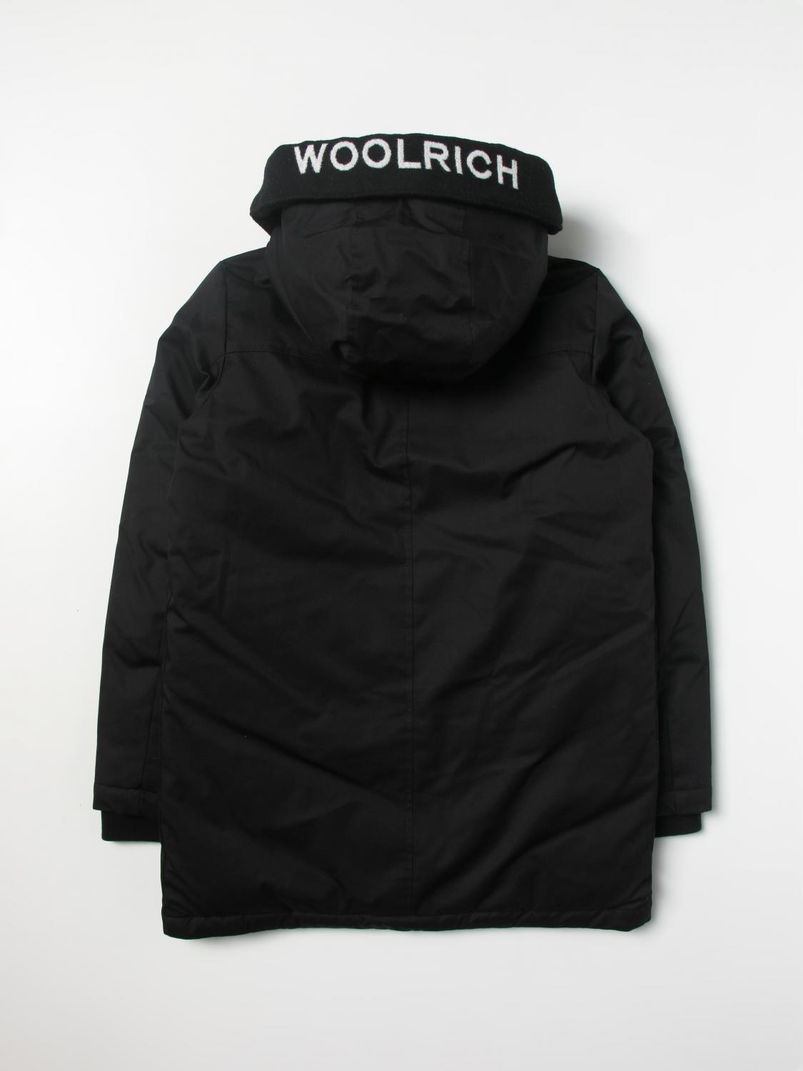 WOOLRICH CHAQUETA: Abrigo niños Woolrich, Negro - Img 2