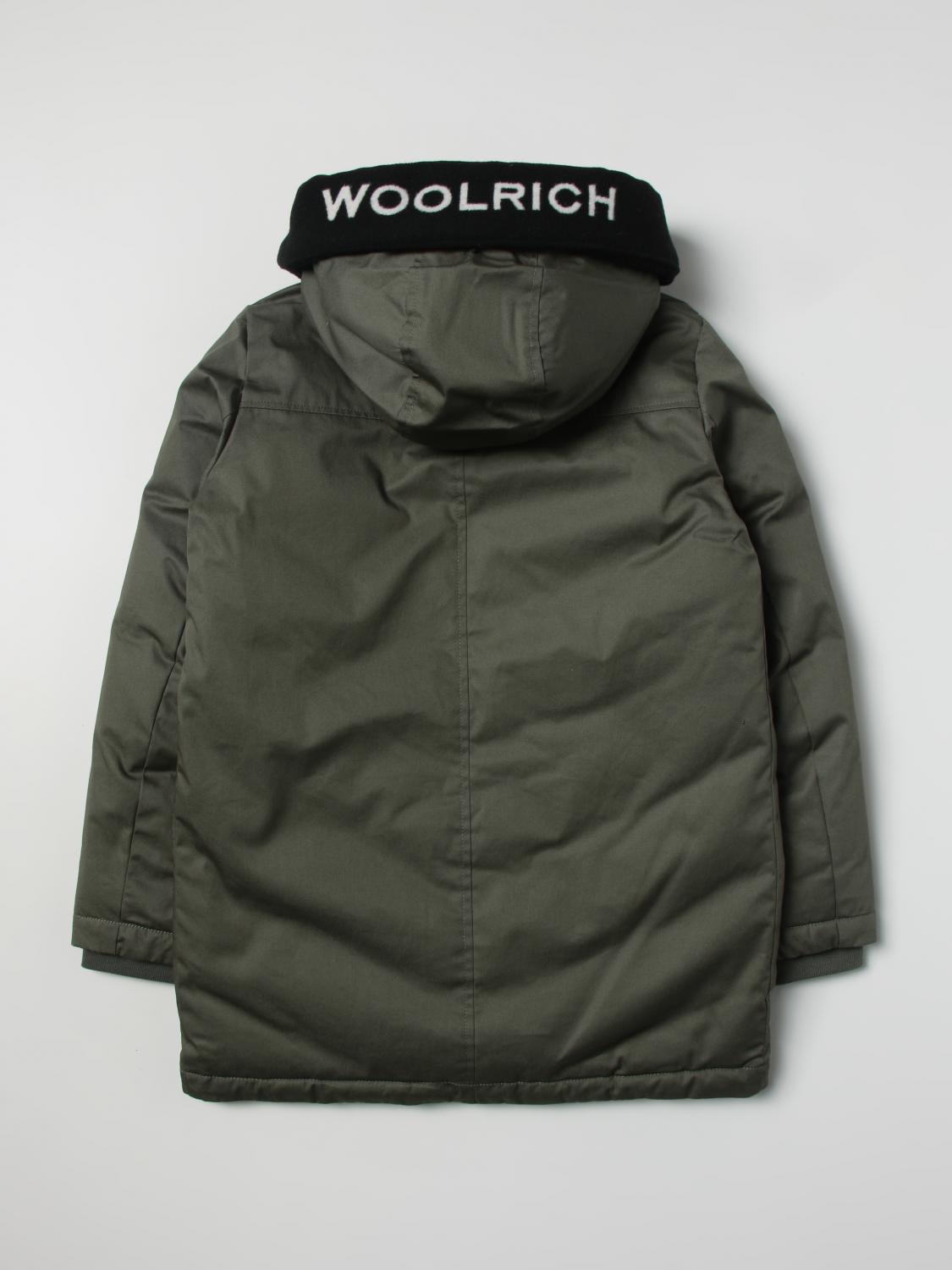 WOOLRICH CHAQUETA: Abrigo niños Woolrich, Verde - Img 2