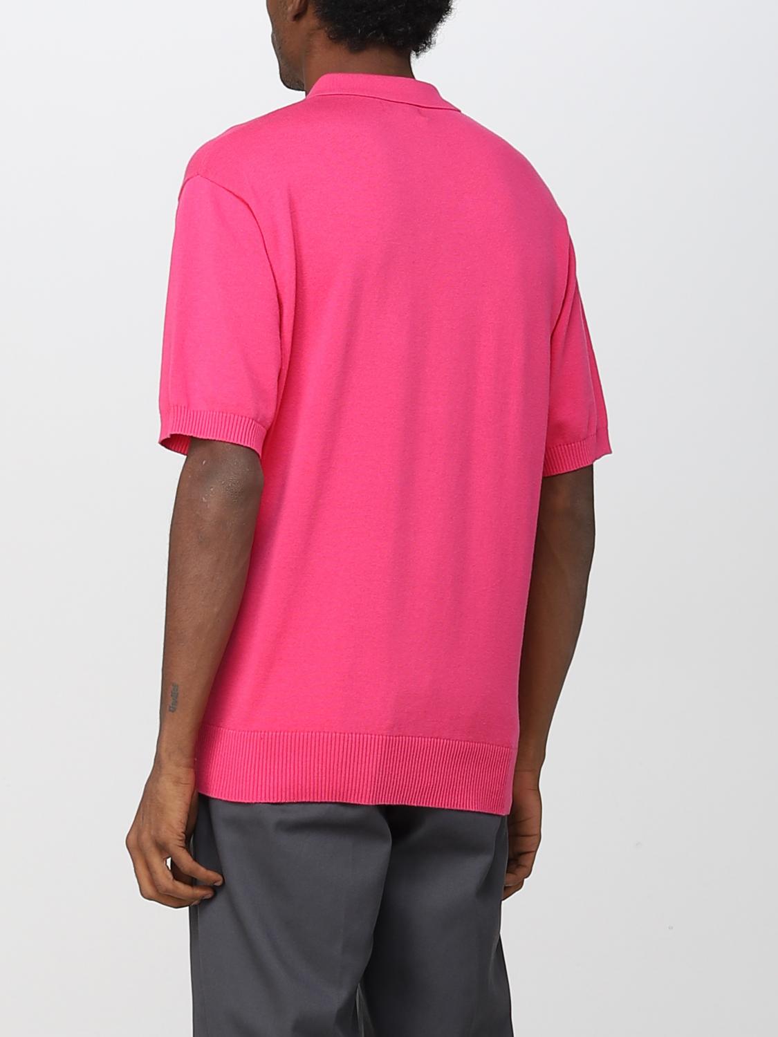 ポロシャツ STUSSY Men Polo Shirts 117110FA PINK Pink 19142894_41946022_600.jpg