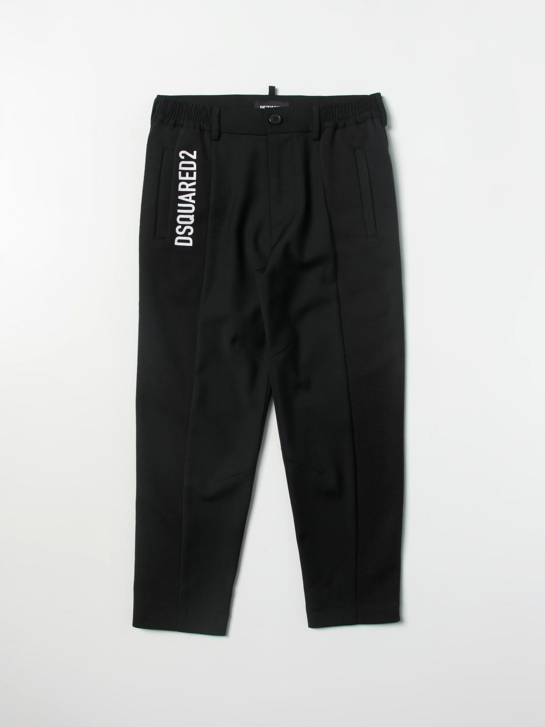 DSQUARED2 HOSE: Hose kinder Dsquared2, Schwarz - Img 1