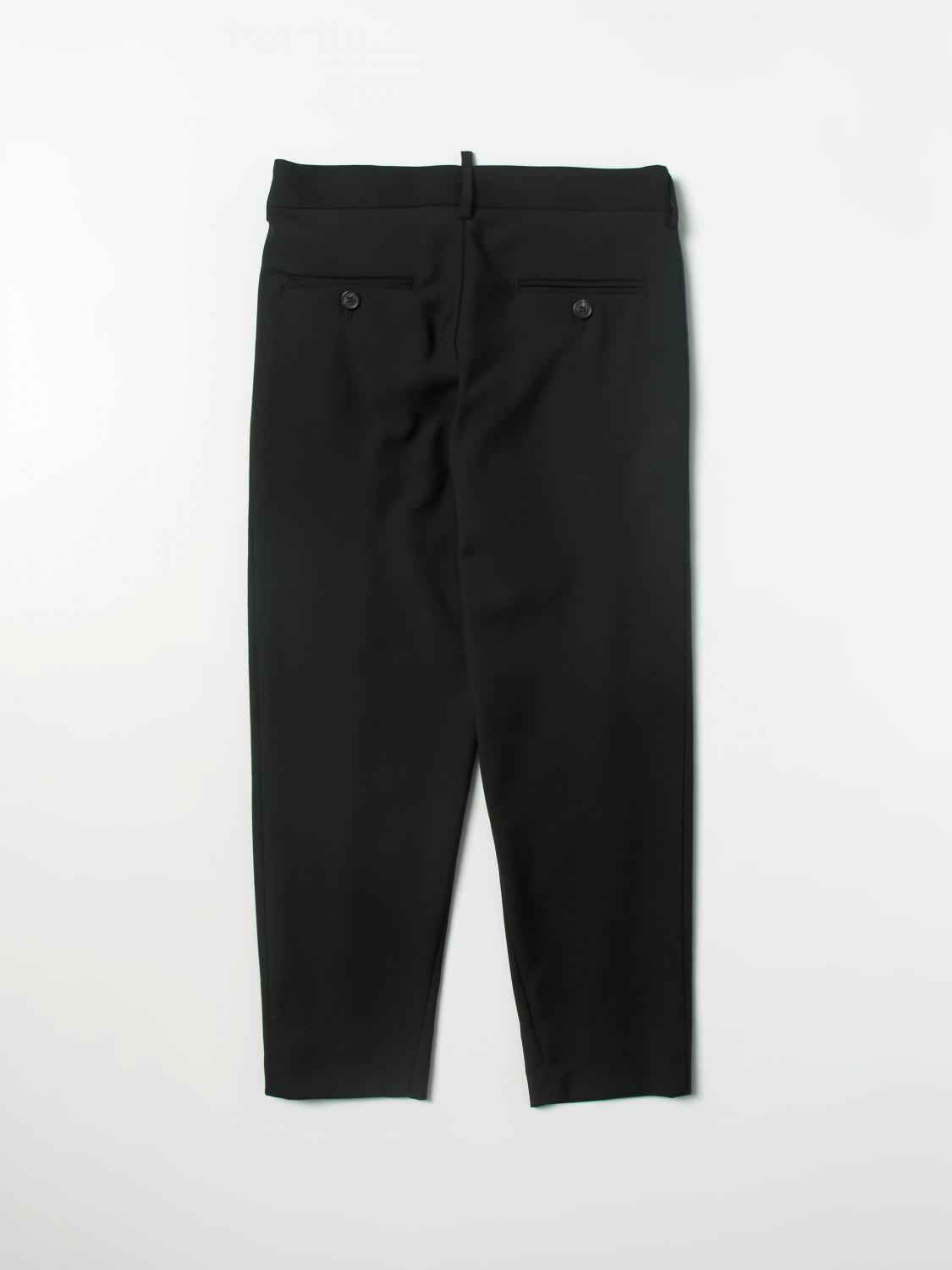 DSQUARED2 HOSE: Hose kinder Dsquared2, Schwarz - Img 2