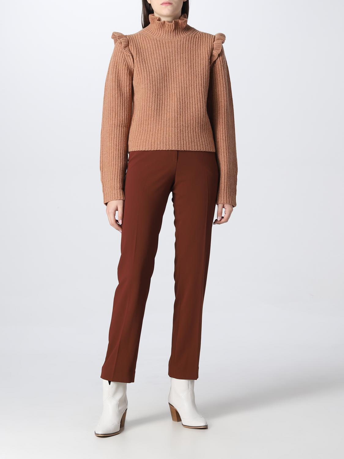 SEE BY CHLOÉ PULL: Pull femme See by ChloÉ, Marron - Img 2