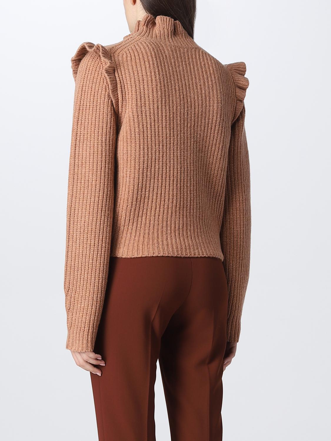 SEE BY CHLOÉ PULL: Pull femme See by ChloÉ, Marron - Img 3