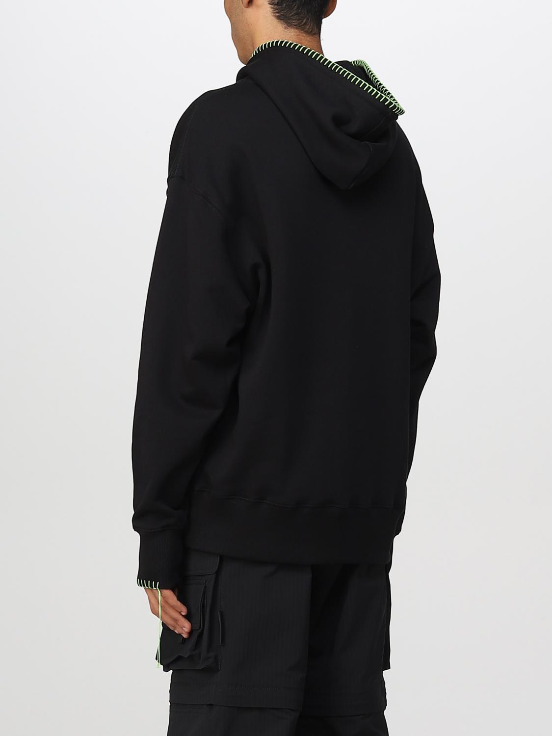 MSGM FELPA: Felpa con cappuccio MSGM, Nero - Img 3