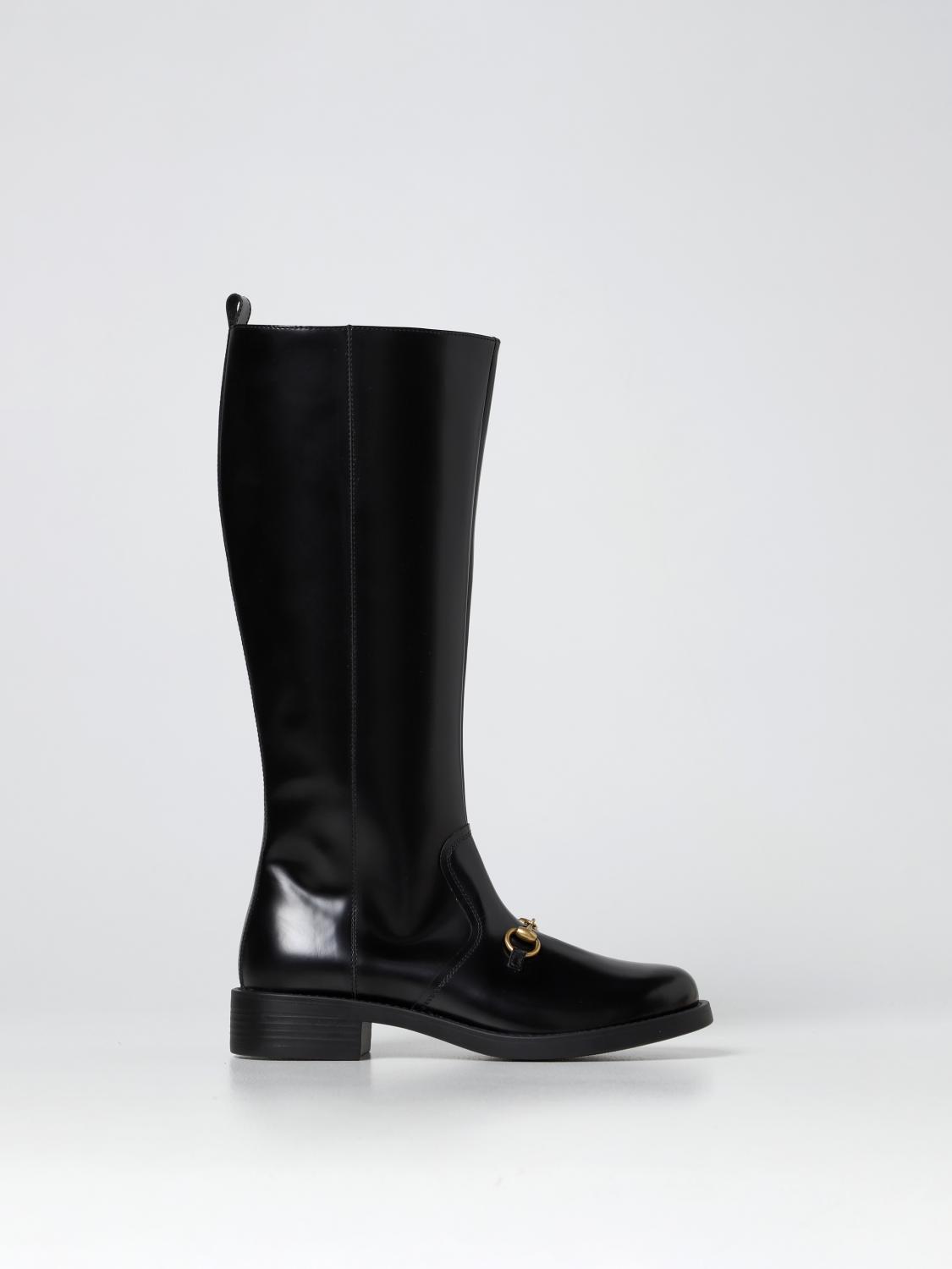 GUCCI SHOES: Shoes kids Gucci, Black - Img 1