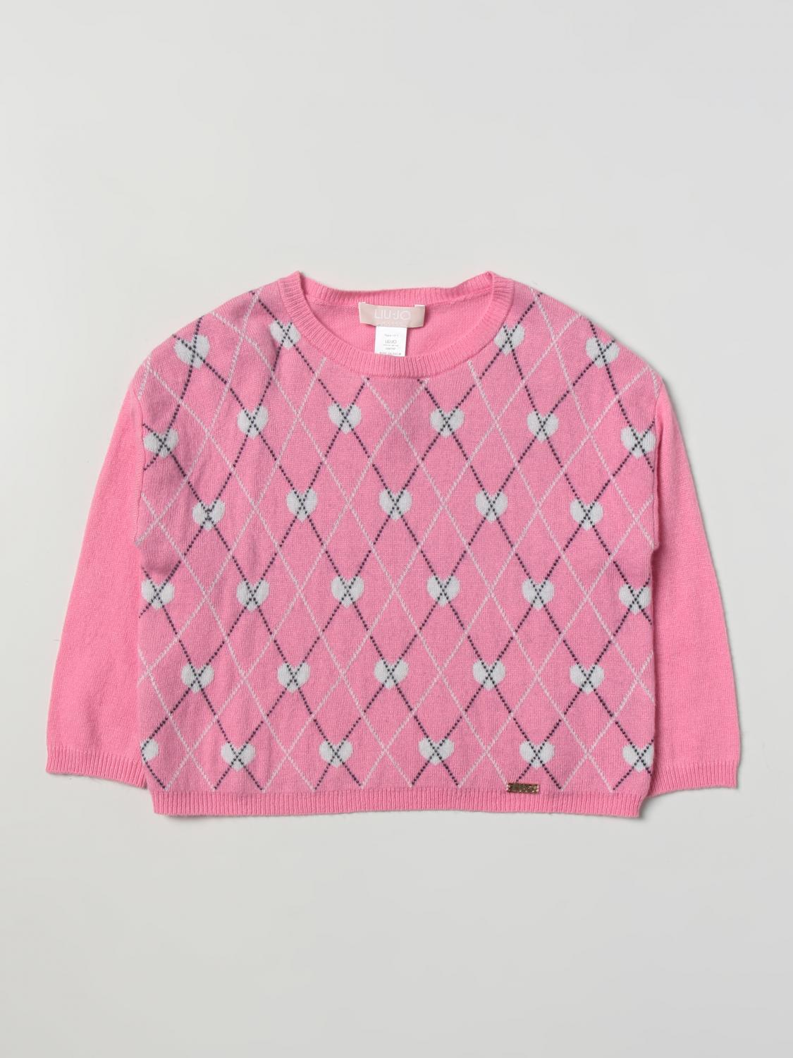 LIU JO PULLOVER: Pullover kinder Liu Jo, Pink - Img 1
