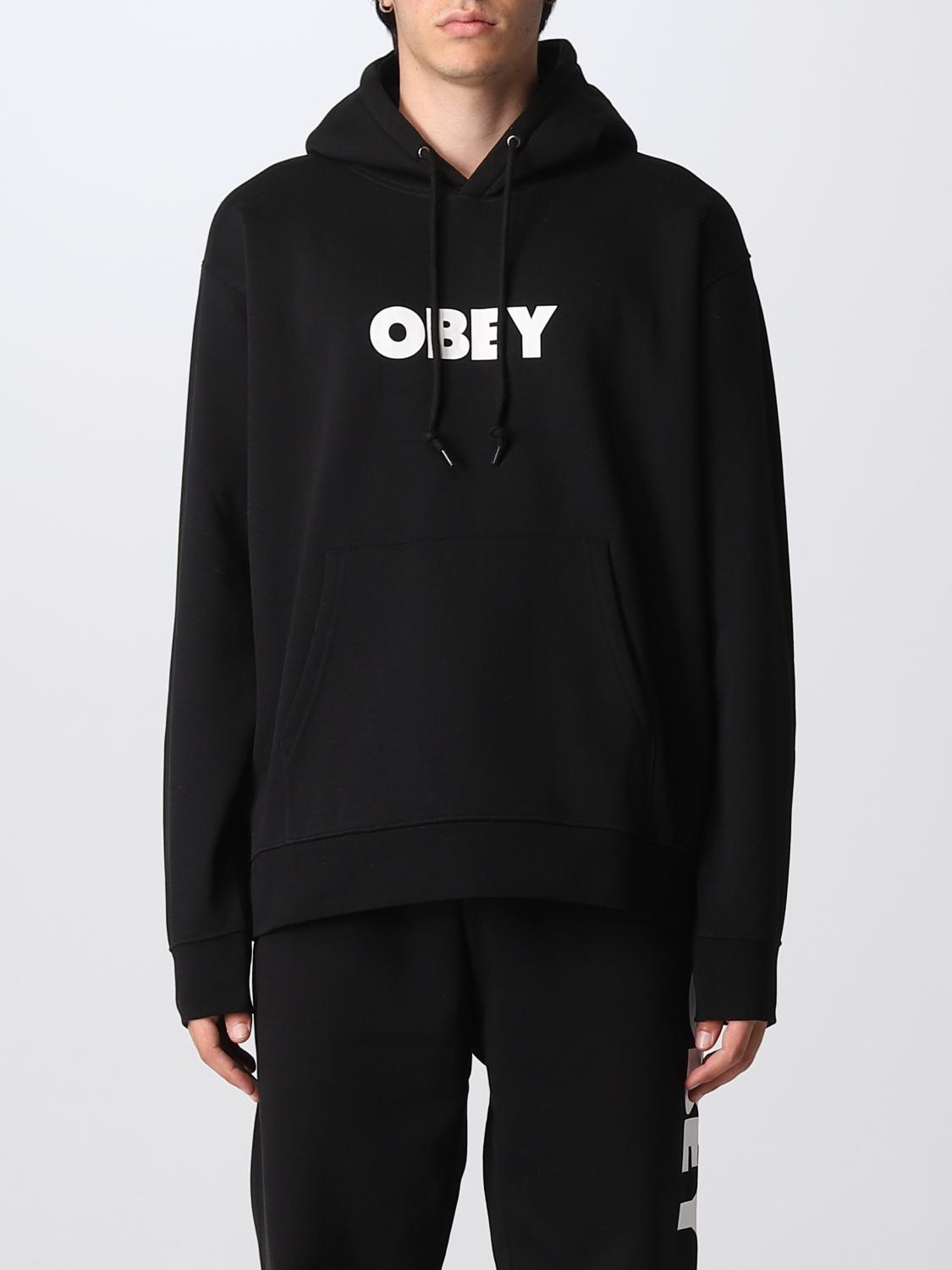 OBEY SWEATSHIRT: Sweater men Obey, Black - Img 1