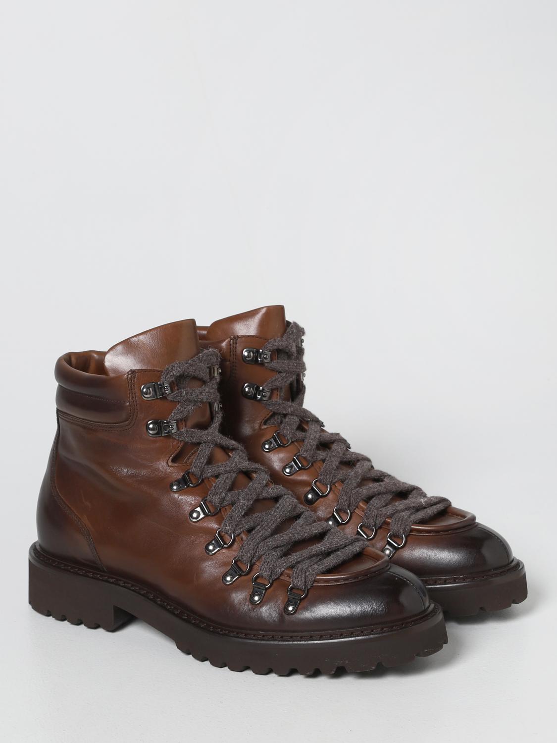 DOUCAL'S STIVALETTI: Stivaletto Doucal's in pelle, Marrone - Img 2