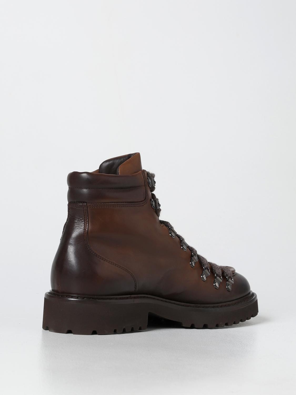 DOUCAL'S STIVALETTI: Stivaletto Doucal's in pelle, Marrone - Img 3