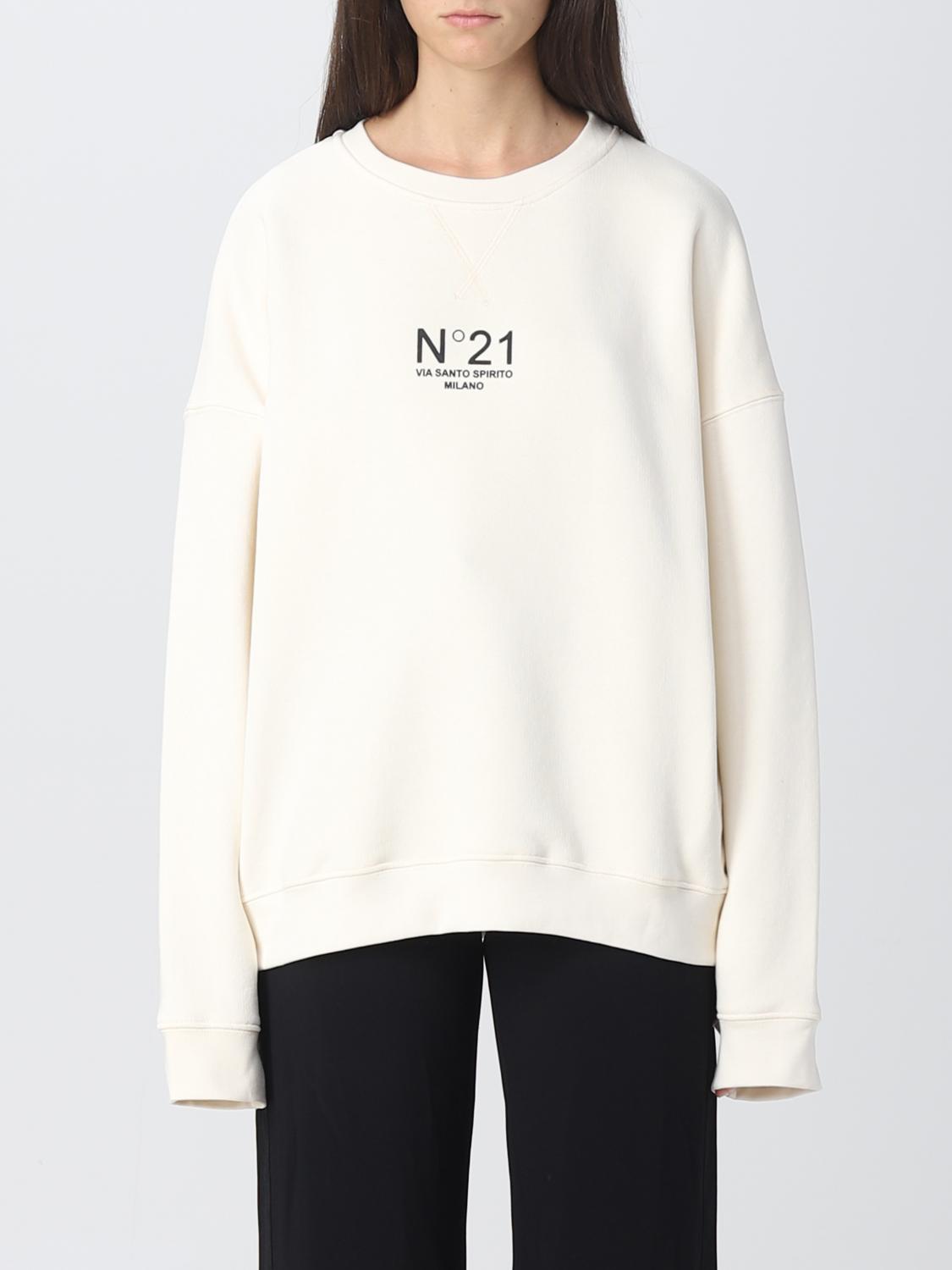 N° 21 SUDADERA: Sudadera mujer N° 21, Nata - Img 1