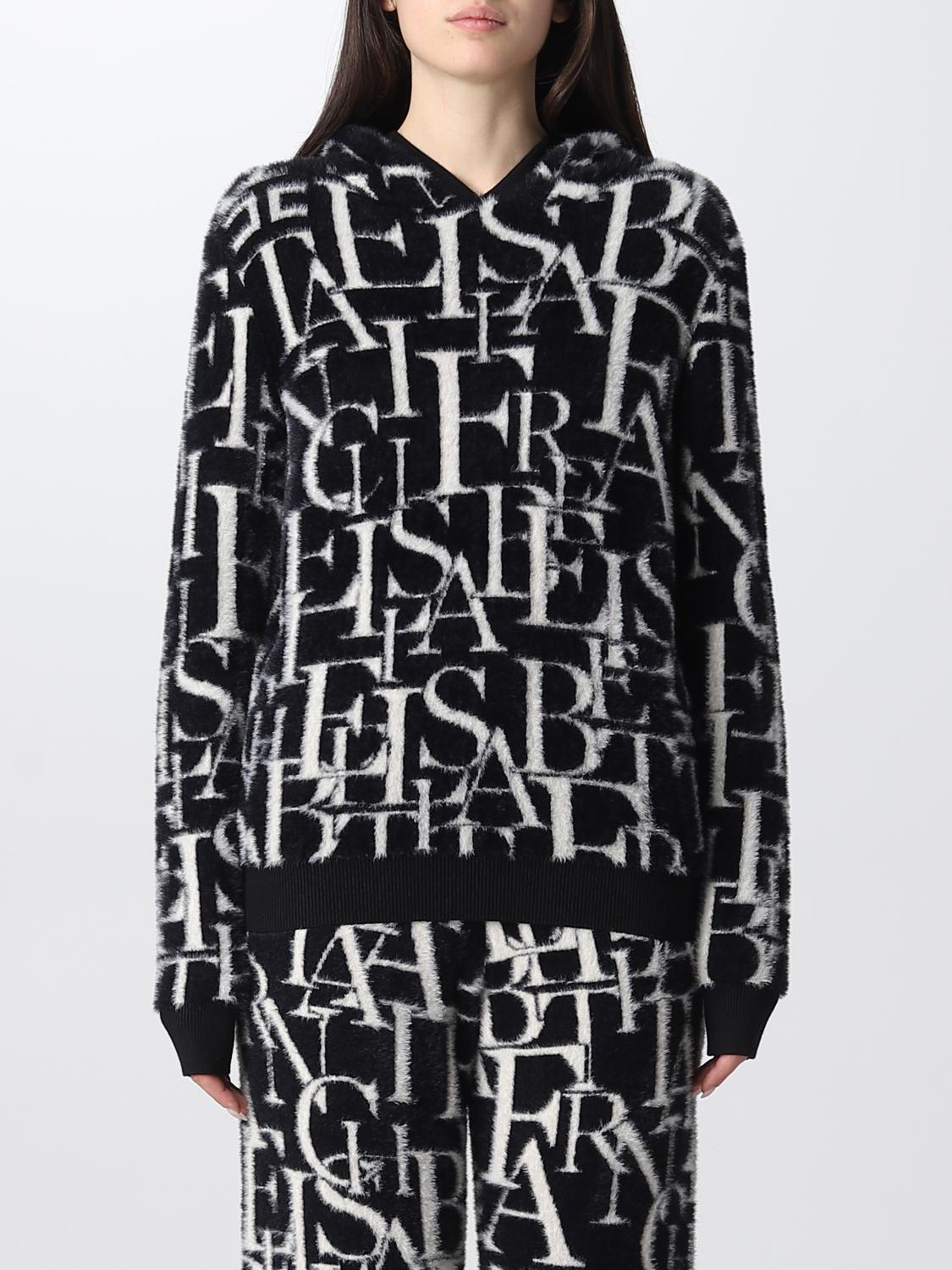 ELISABETTA FRANCHI SWEAT-SHIRT: Pull femme Elisabetta Franchi, Noir - Img 1