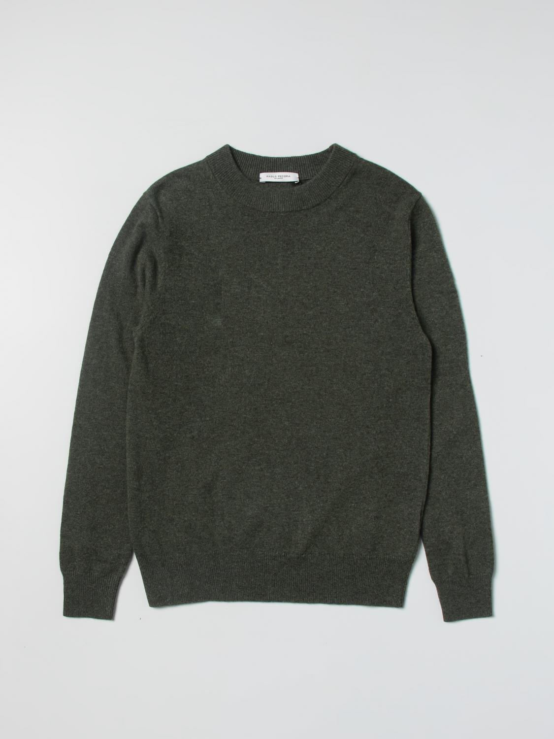 PAOLO PECORA PULLOVER: Pullover kinder Paolo Pecora, Military - Img 1
