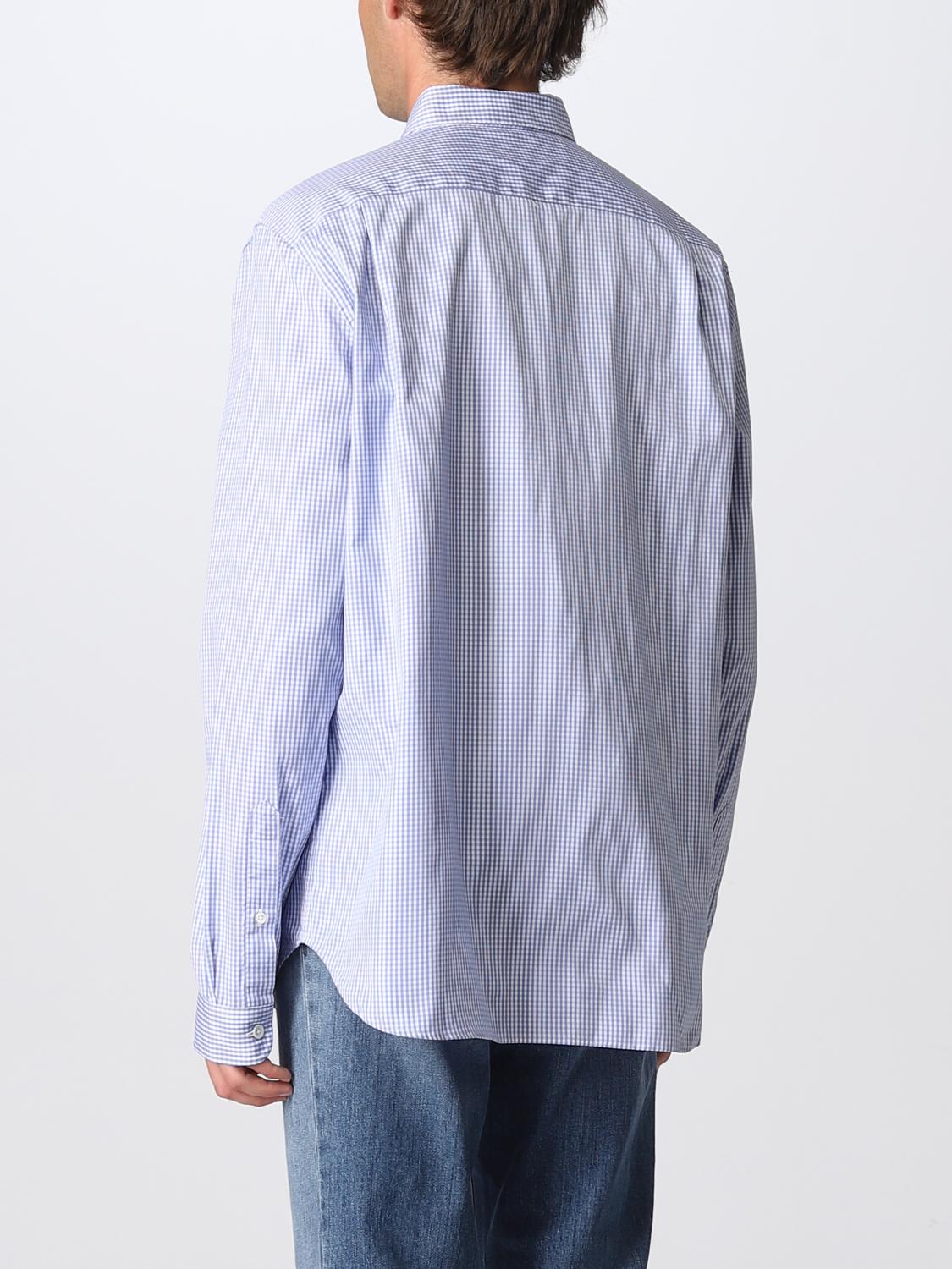 LACOSTE SHIRT: Shirt men Lacoste, Sky Blue - Img 2