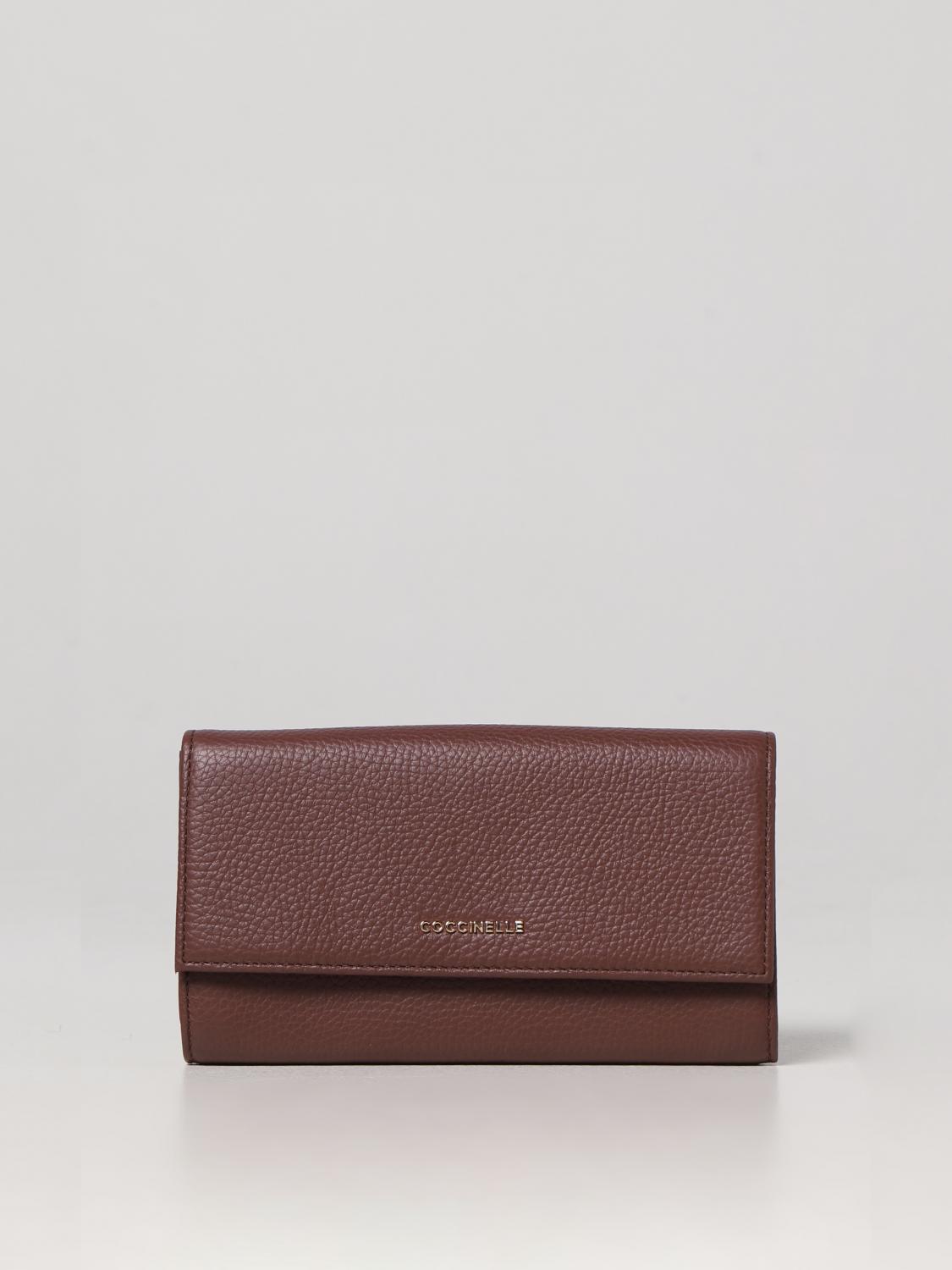 COCCINELLE WALLET: Wallet women Coccinelle, Brown - Img 1