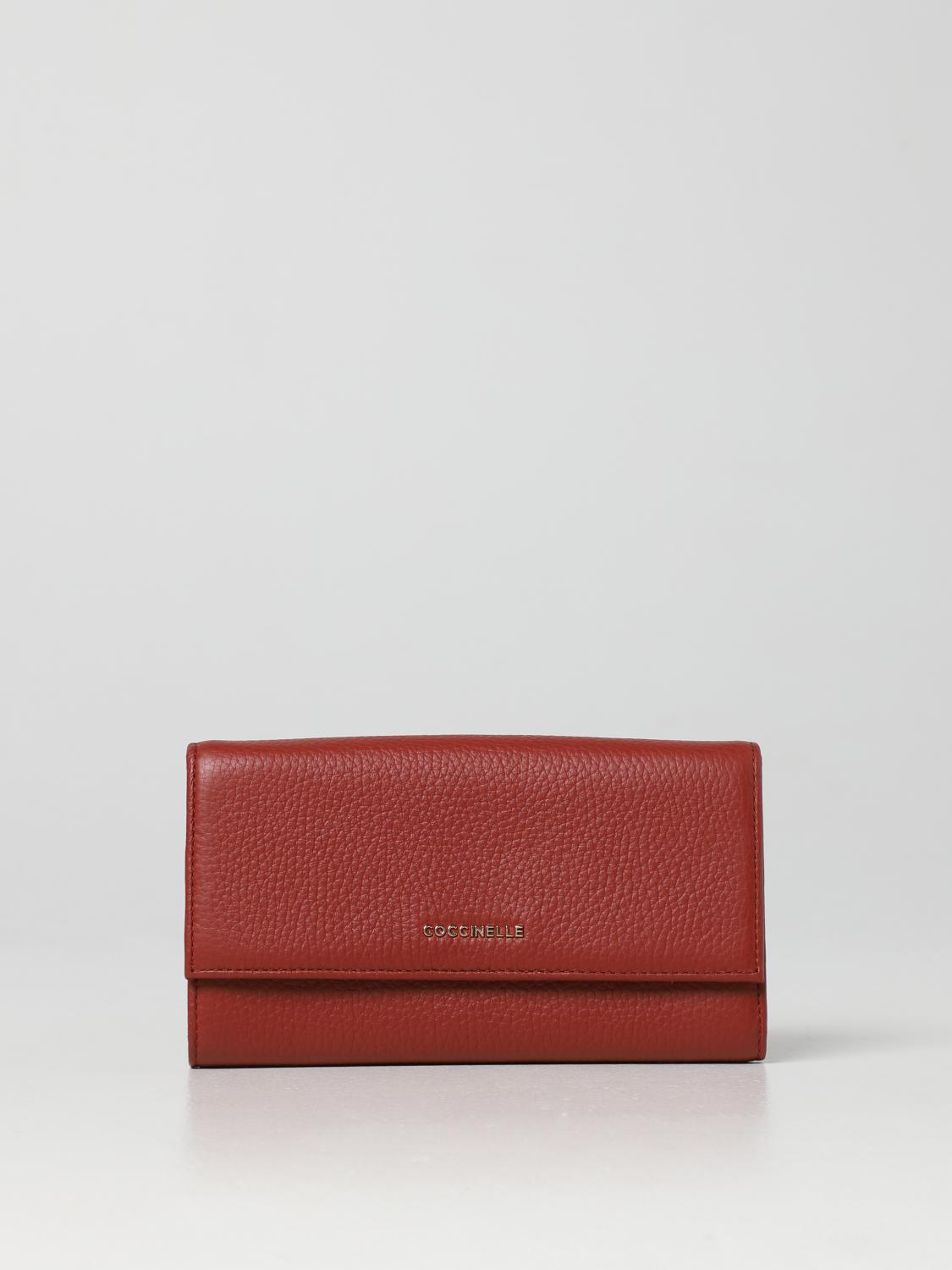 COCCINELLE WALLET: Wallet women Coccinelle, Rust - Img 1