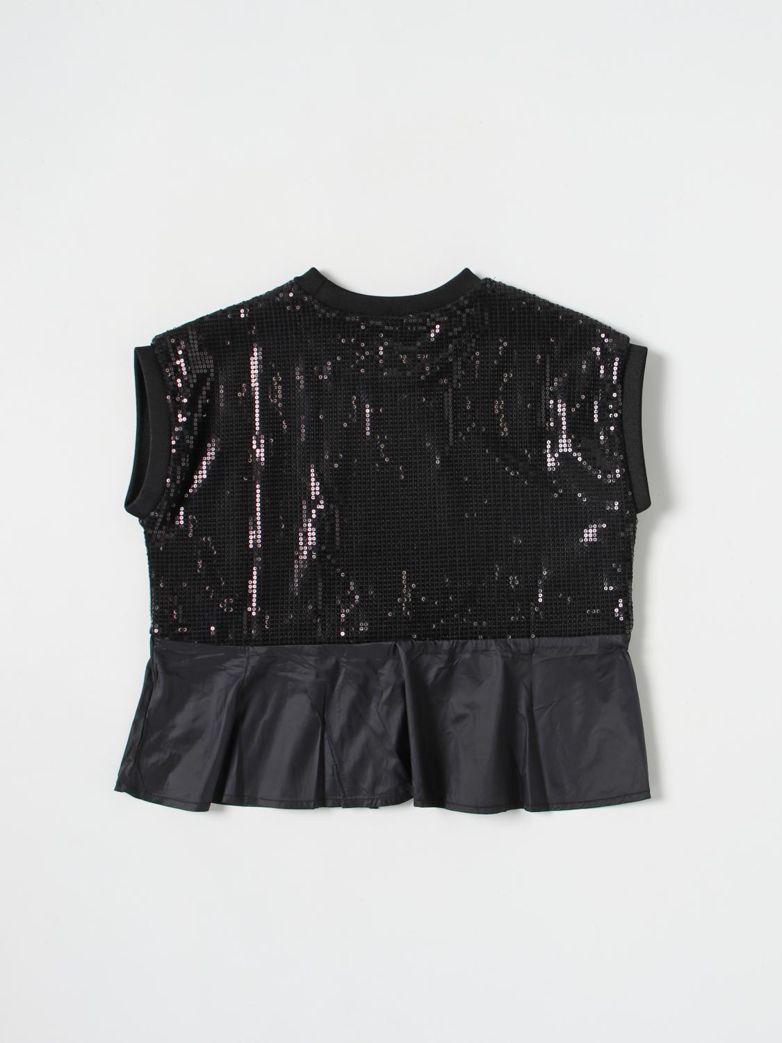 DKNY CAMISETA: Camisetas niños Dkny, Negro - Img 2