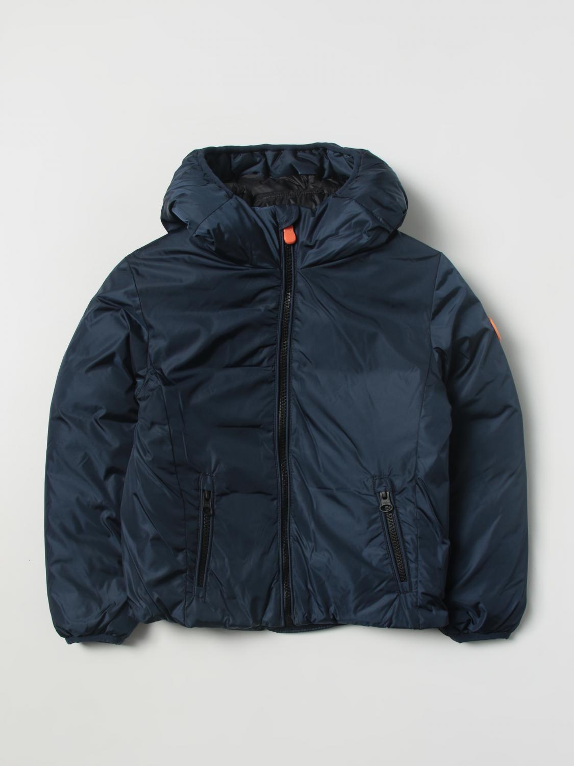 SAVE THE DUCK CHAQUETA: Chaqueta niños Save The Duck, Azul Marino - Img 1