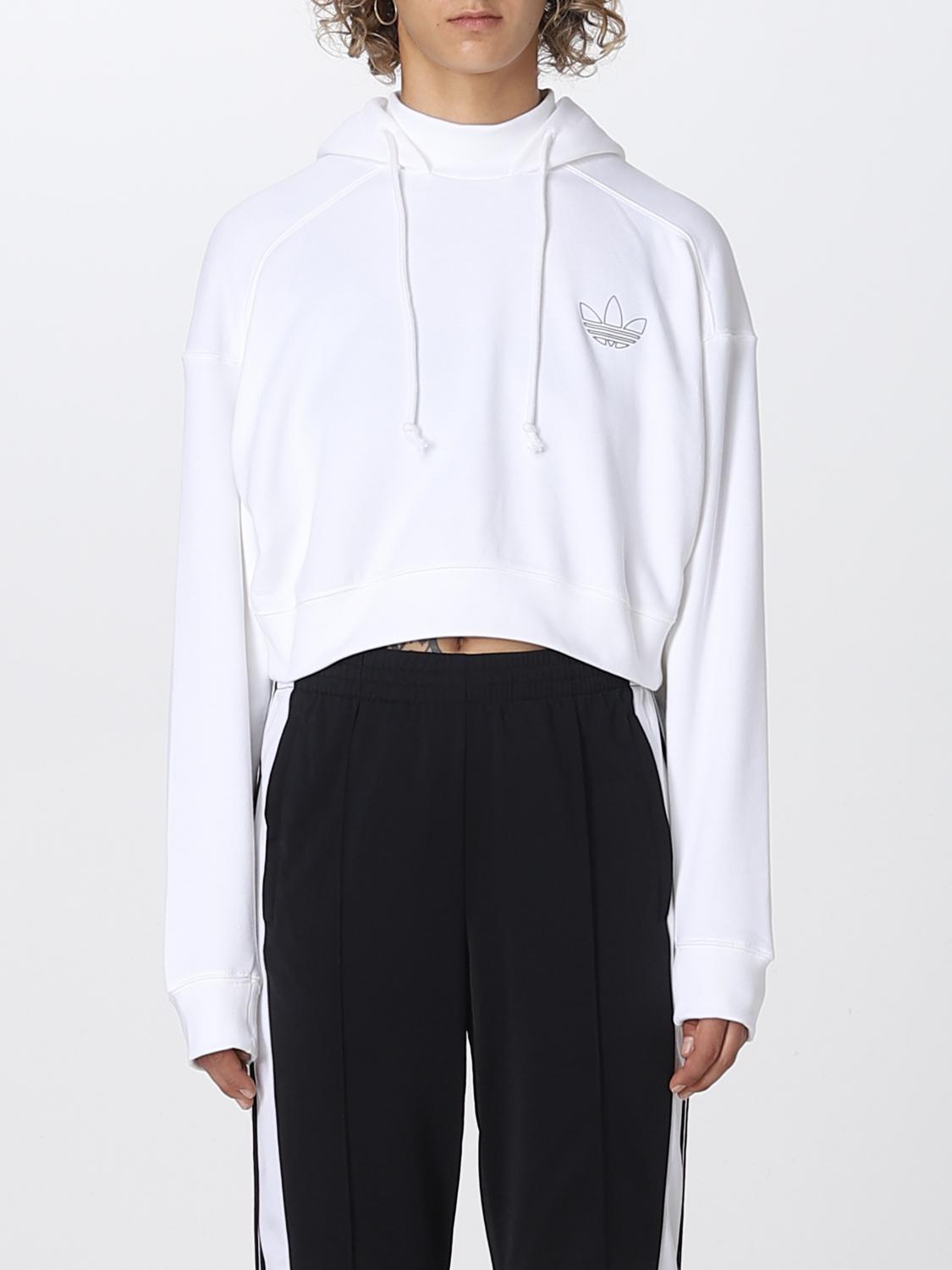 ADIDAS ORIGINALS Sweat shirt femme Blanc Sweat Shirt Adidas Originals HK5170 en ligne sur GIGLIO.COM