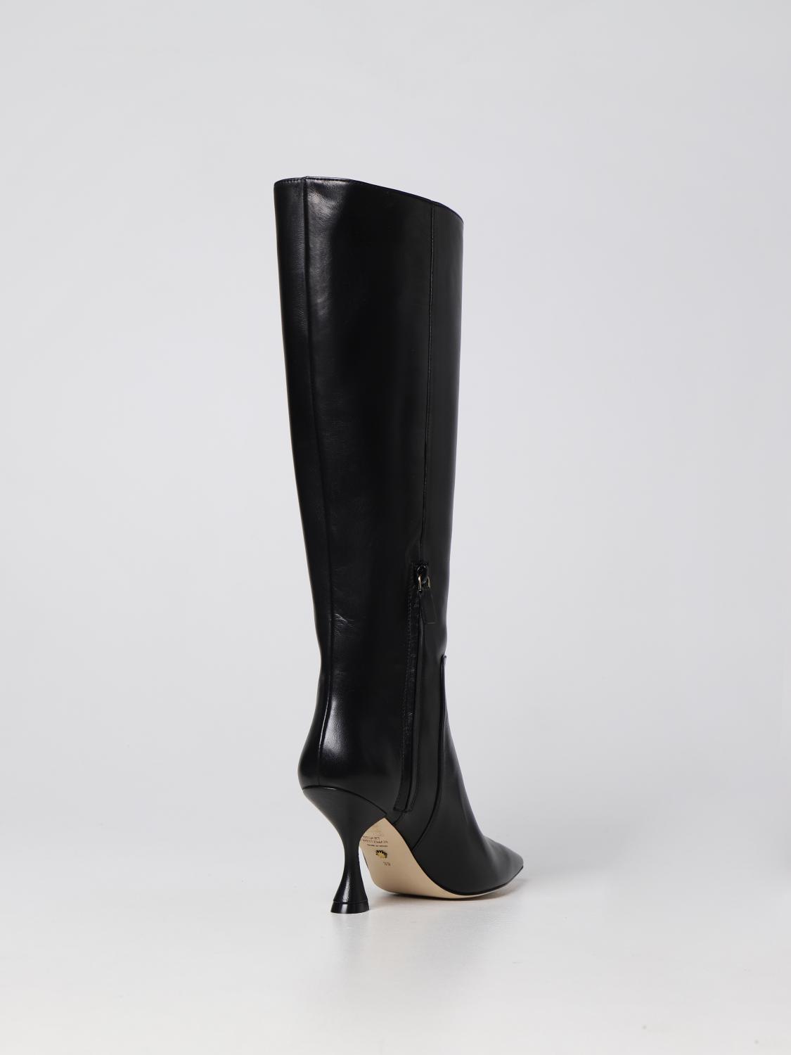 STUART WEITZMAN STIVALI: Stivale Stuart Weitzman in pelle, Nero - Img 3