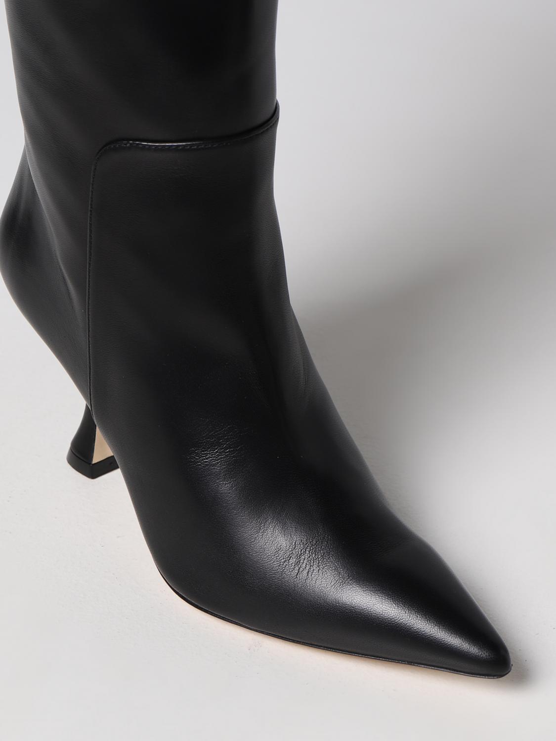 STUART WEITZMAN STIVALI: Stivale Stuart Weitzman in pelle, Nero - Img 4