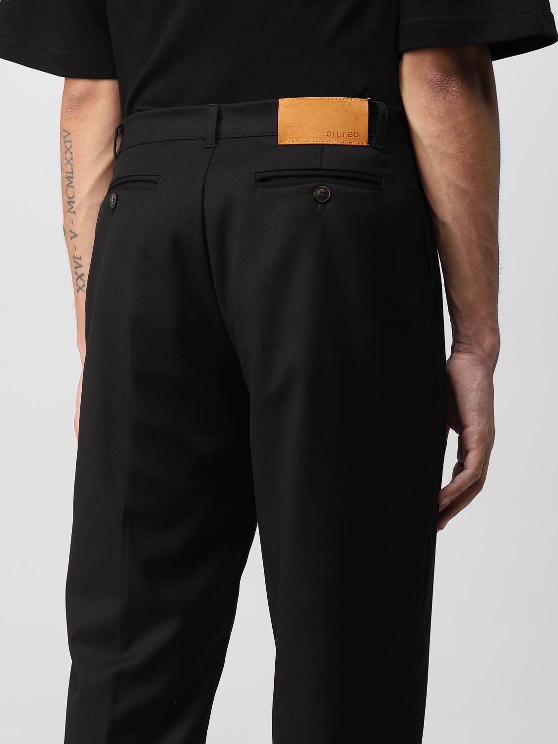 SILTED PANTS: Pants men Silted, Black - Img 3