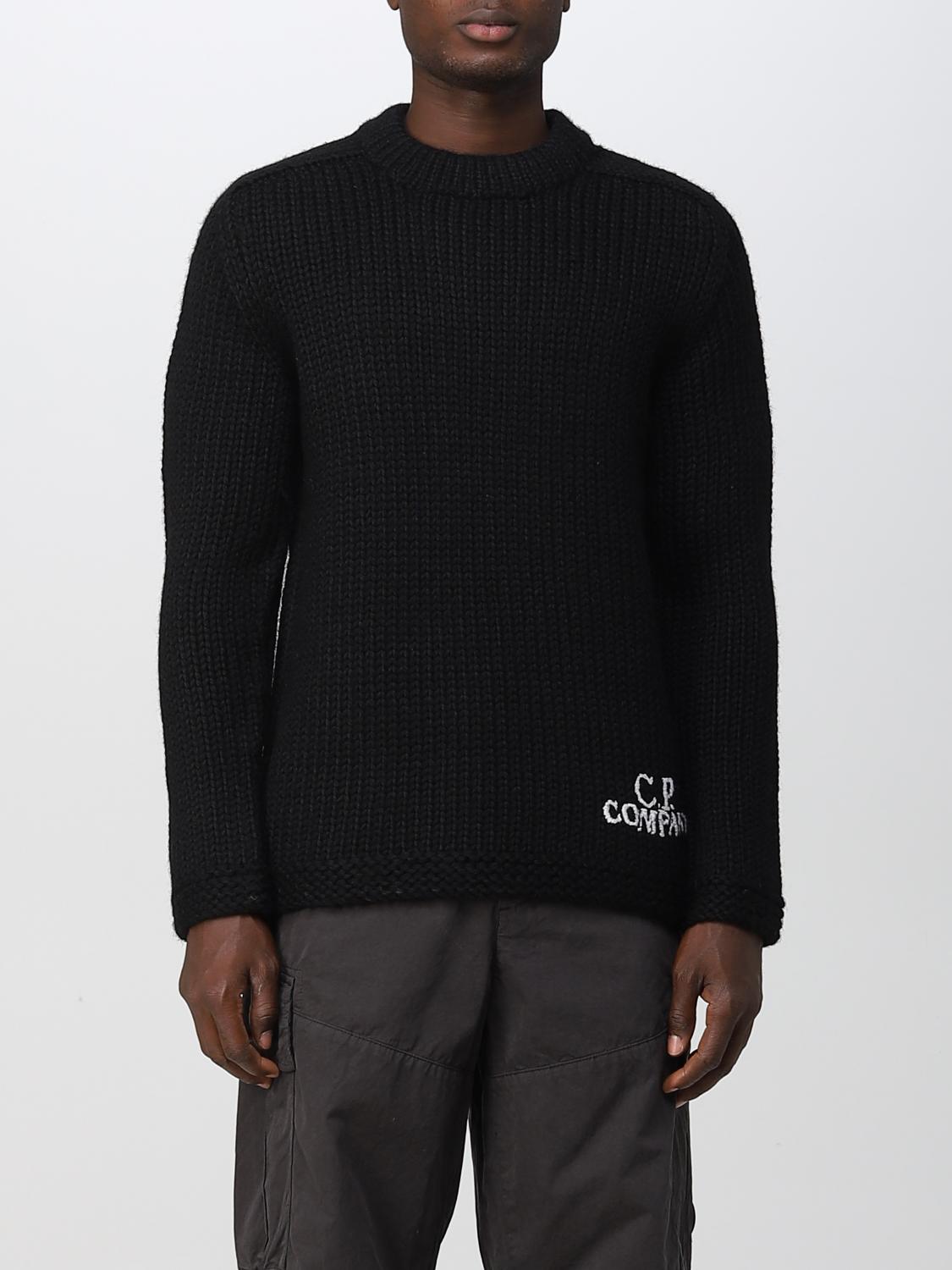C.P. COMPANY SWEATER: Sweater men C.P. Company, Black - Img 1