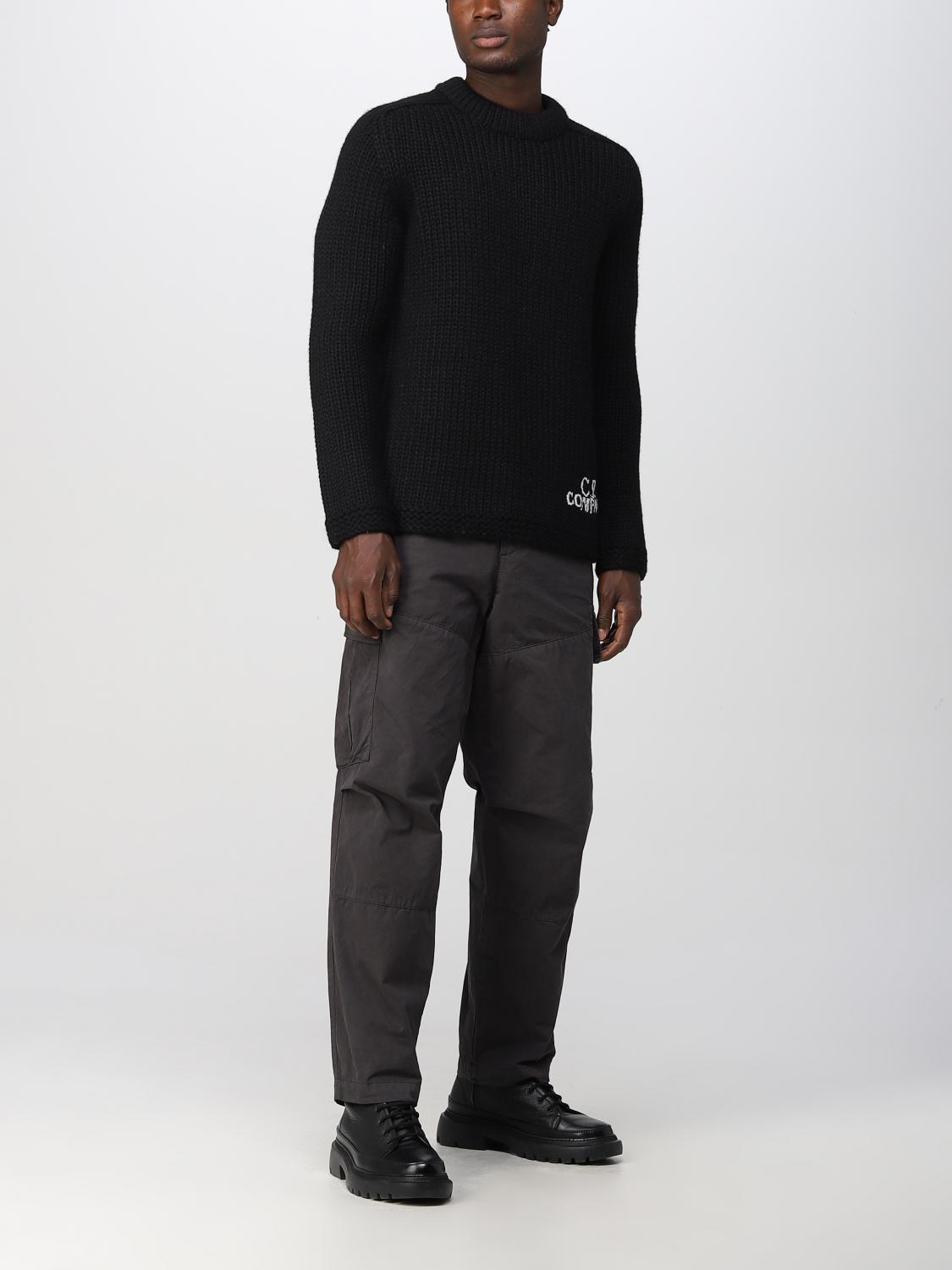 C.P. COMPANY SWEATER: Sweater men C.P. Company, Black - Img 2