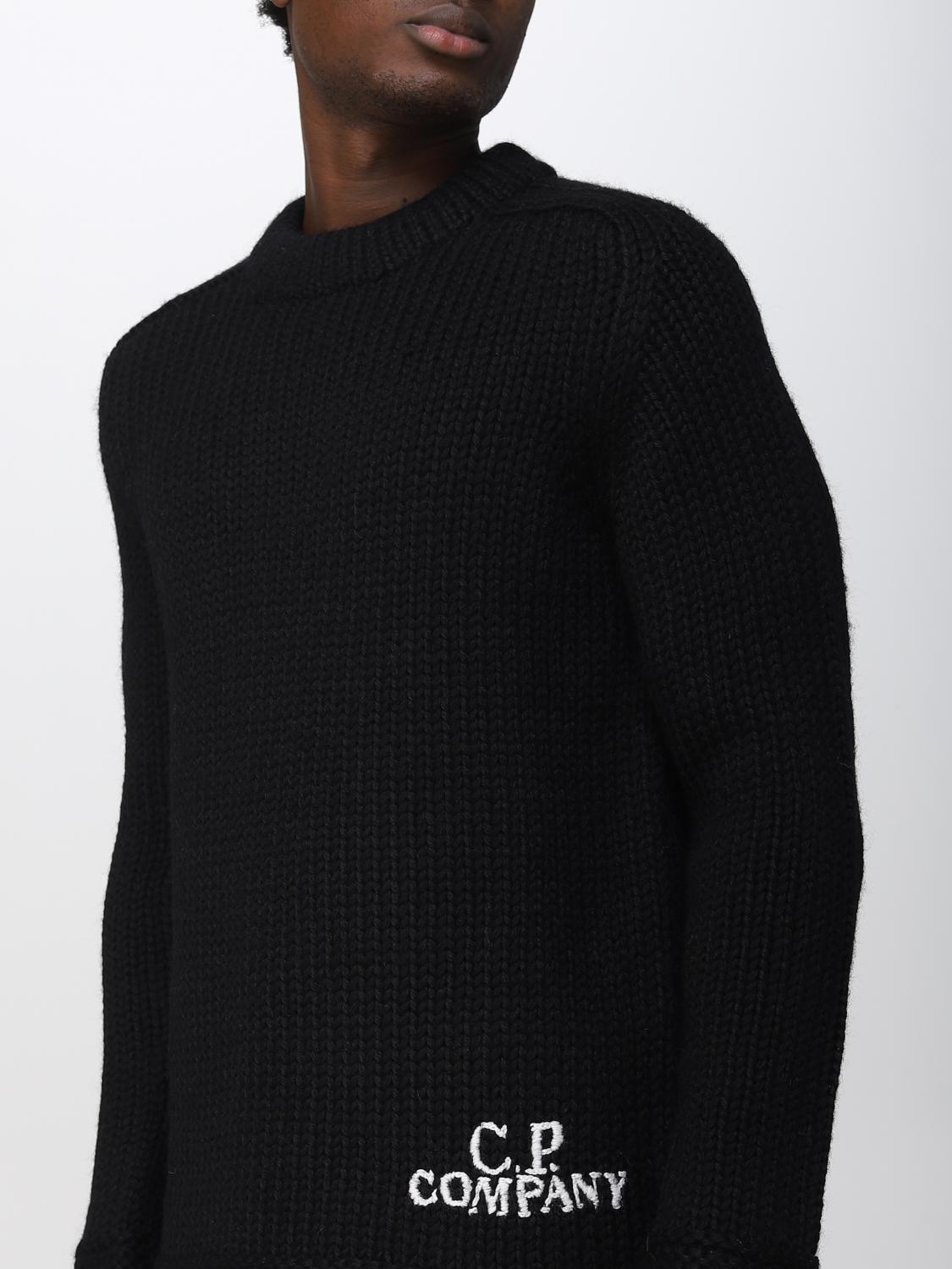 C.P. COMPANY SWEATER: Sweater men C.P. Company, Black - Img 4