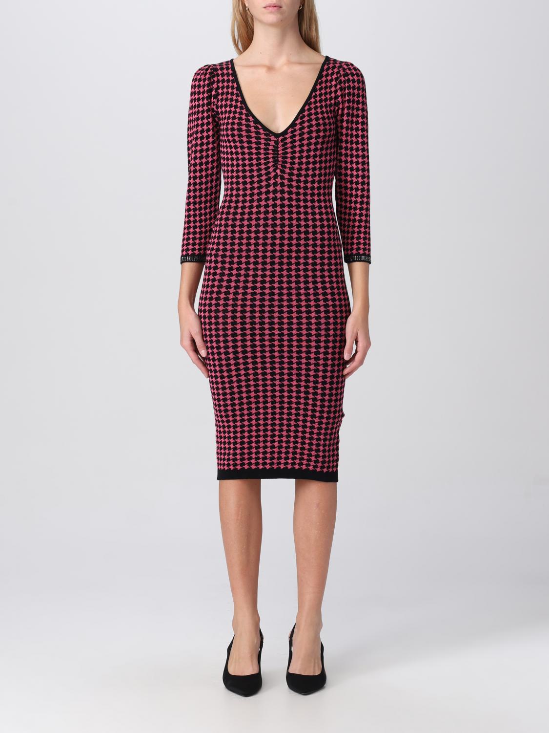ワンピース LIU JO Woman Dress Black CA4317MA61O W9414 m_666c582340addac216e0837e.jpg