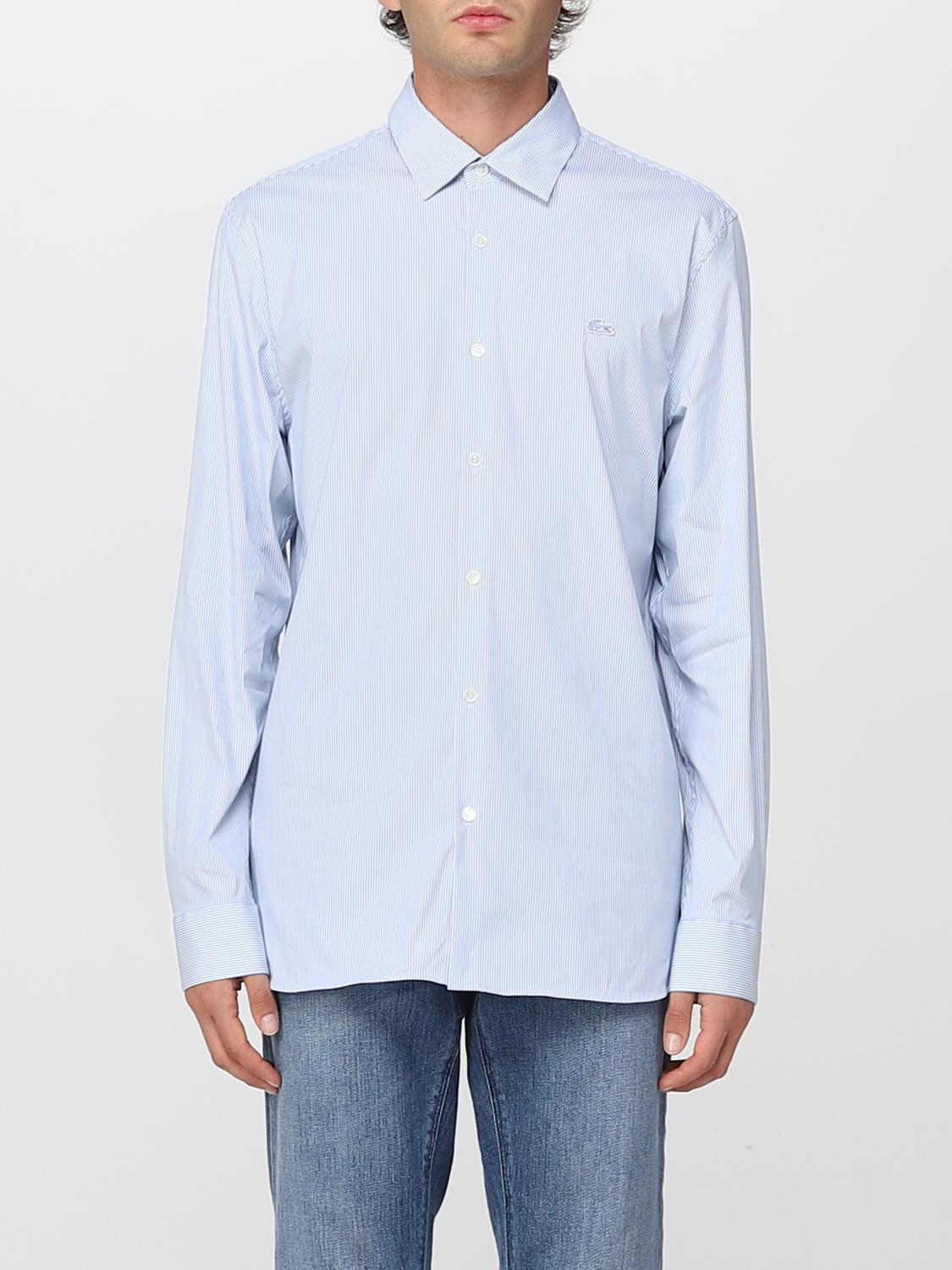 LACOSTE HEMD: Hemd herren Lacoste, Hellblau - Img 1
