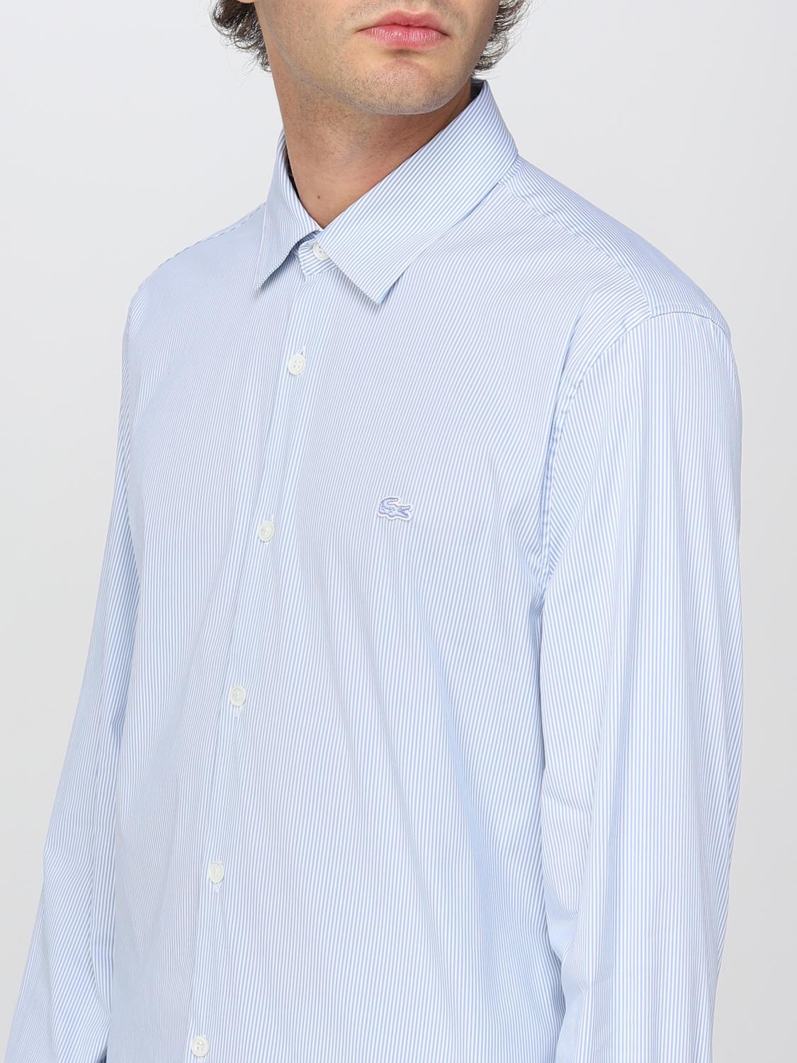 LACOSTE HEMD: Hemd herren Lacoste, Hellblau - Img 3