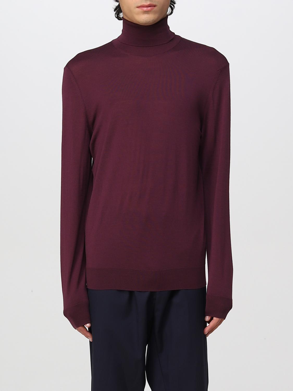 DRUMOHR PULL: Pull homme Drumohr, Prune - Img 1