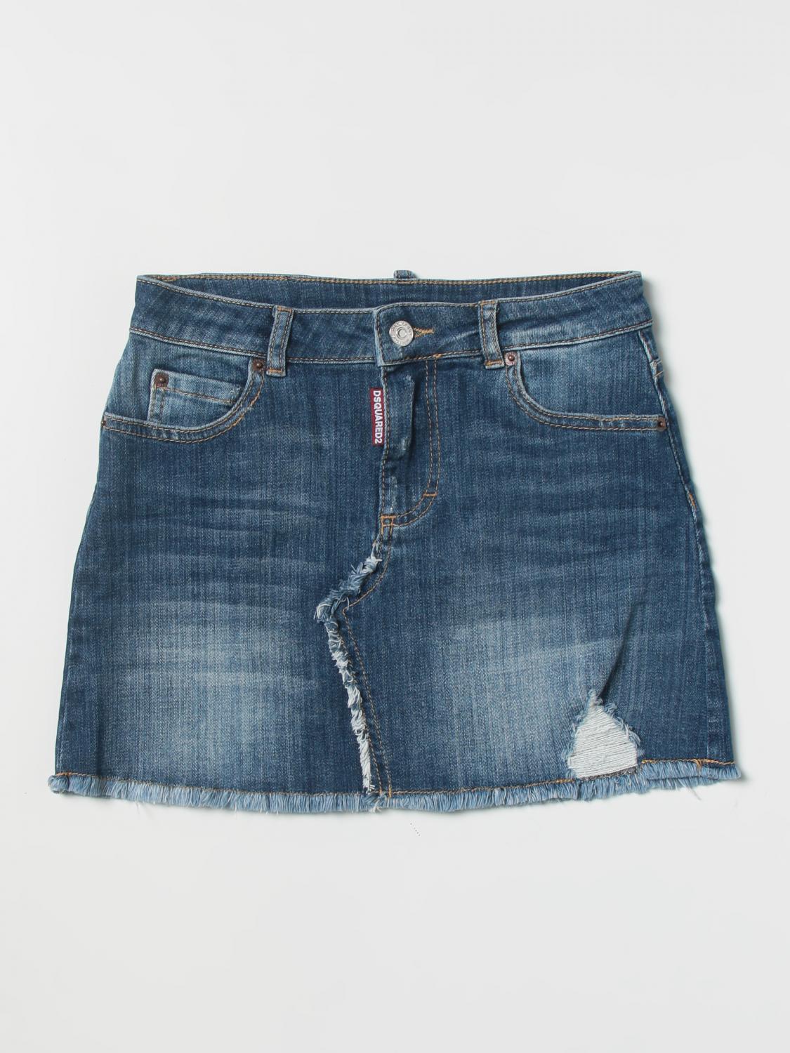 Jupe Dsquared2 En Polyester Multicolore - Taille Basse A-line - IT38 / US4 / XS - Printemps/été